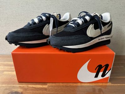 Fragment × sacai × Nike LD Waffle "Blackended Blue"