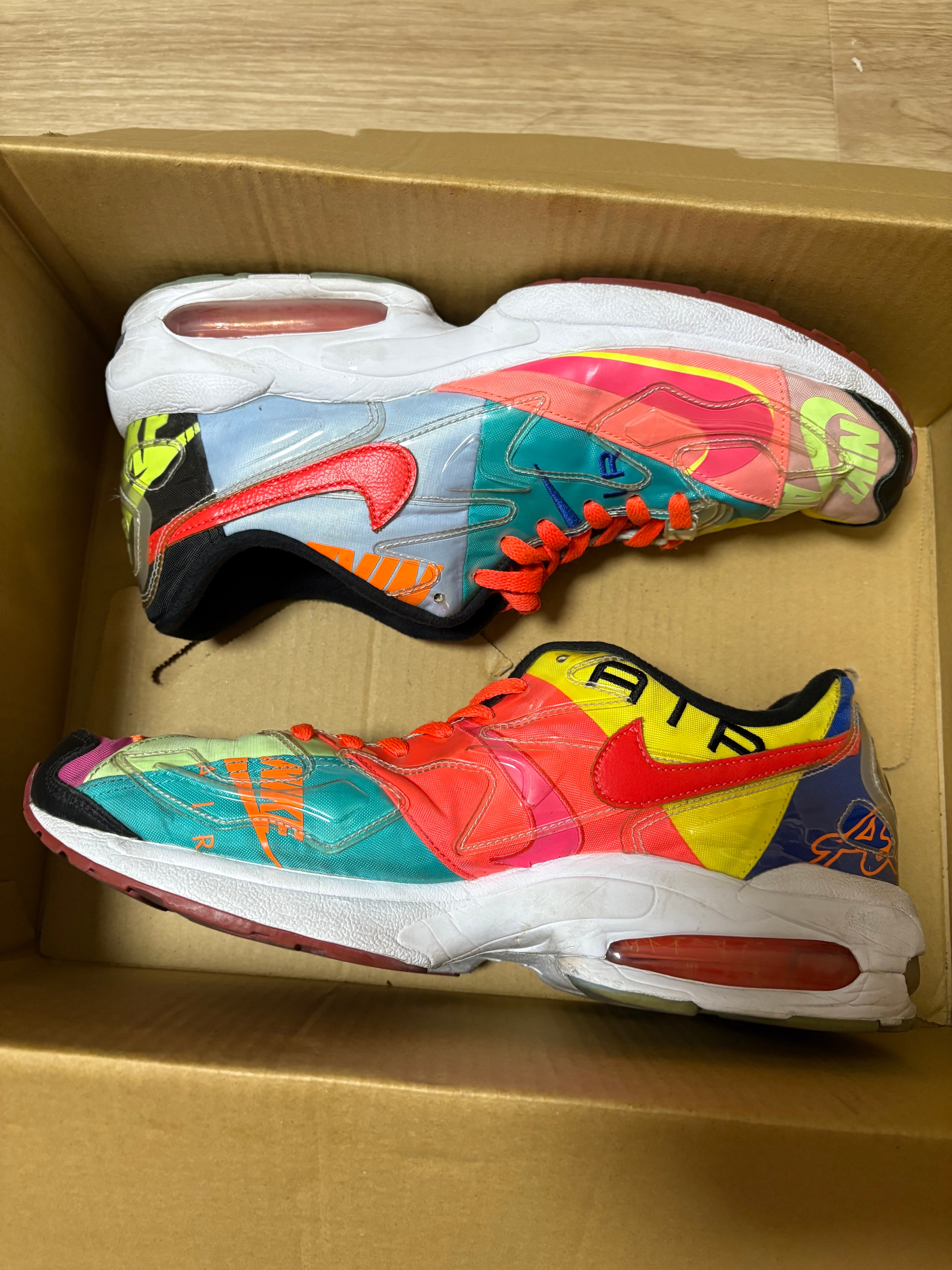 atmos × Nike Air Max 2 Light "Multi" (BV7406-001/CJ6200-001)