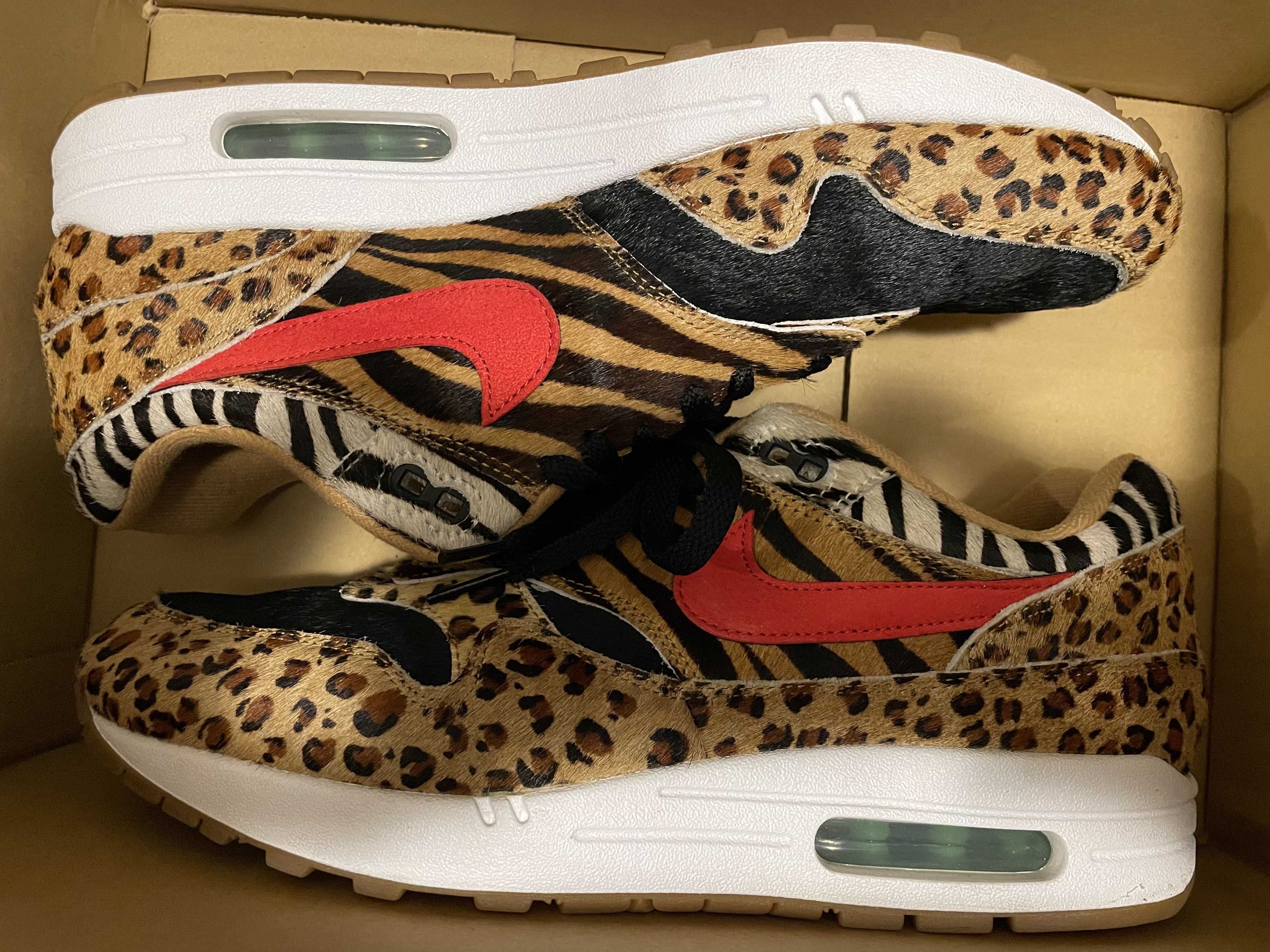 atmos × Nike Air Max 1 DLX "Animal Pack/Safari"