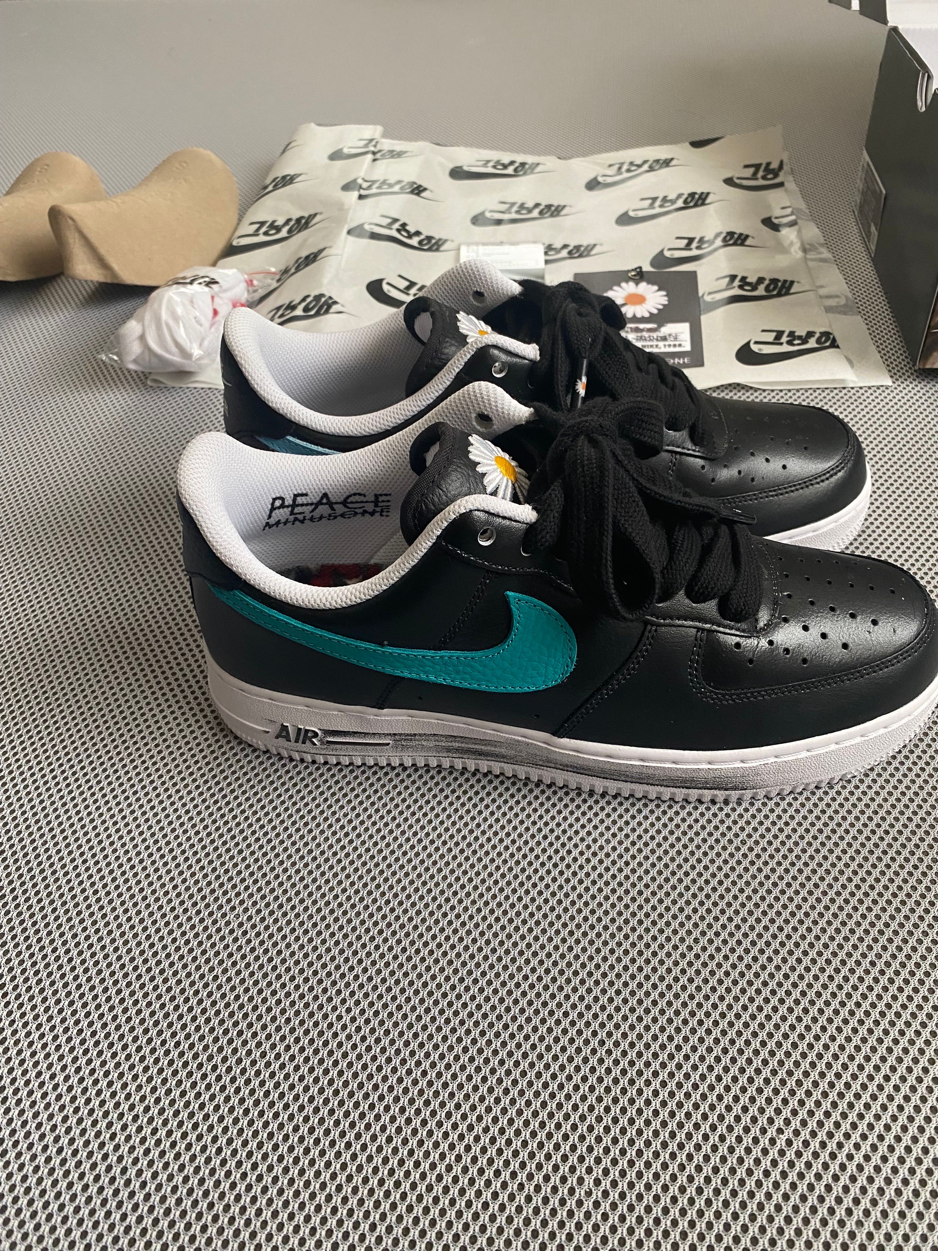 PEACEMINUSONE × Nike Air Force 1 Low '07 Para-Noise 3.0 "Black and Multi-Color" / G-DRAGON