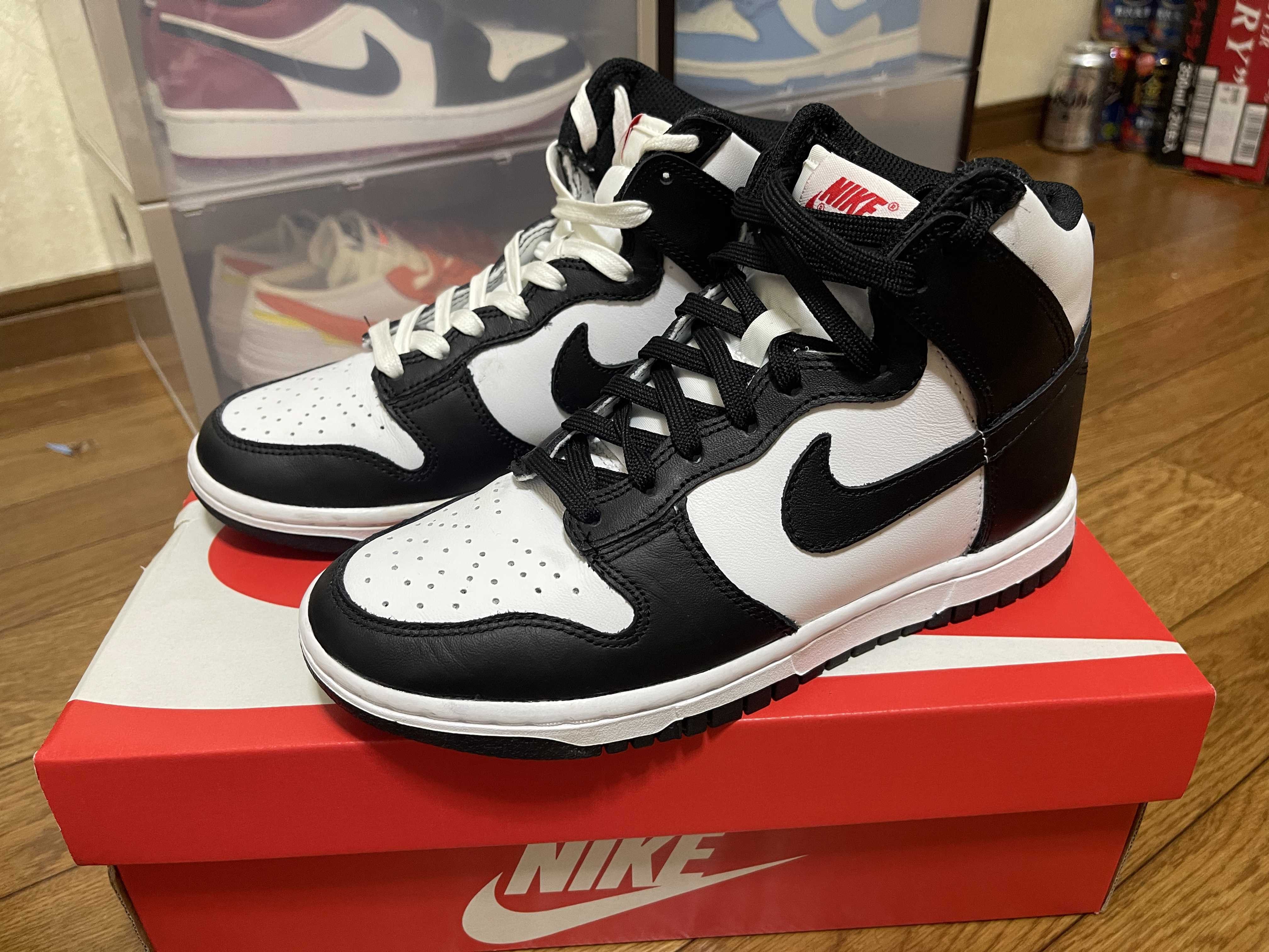 Nike Women's Dunk High "Black and White"