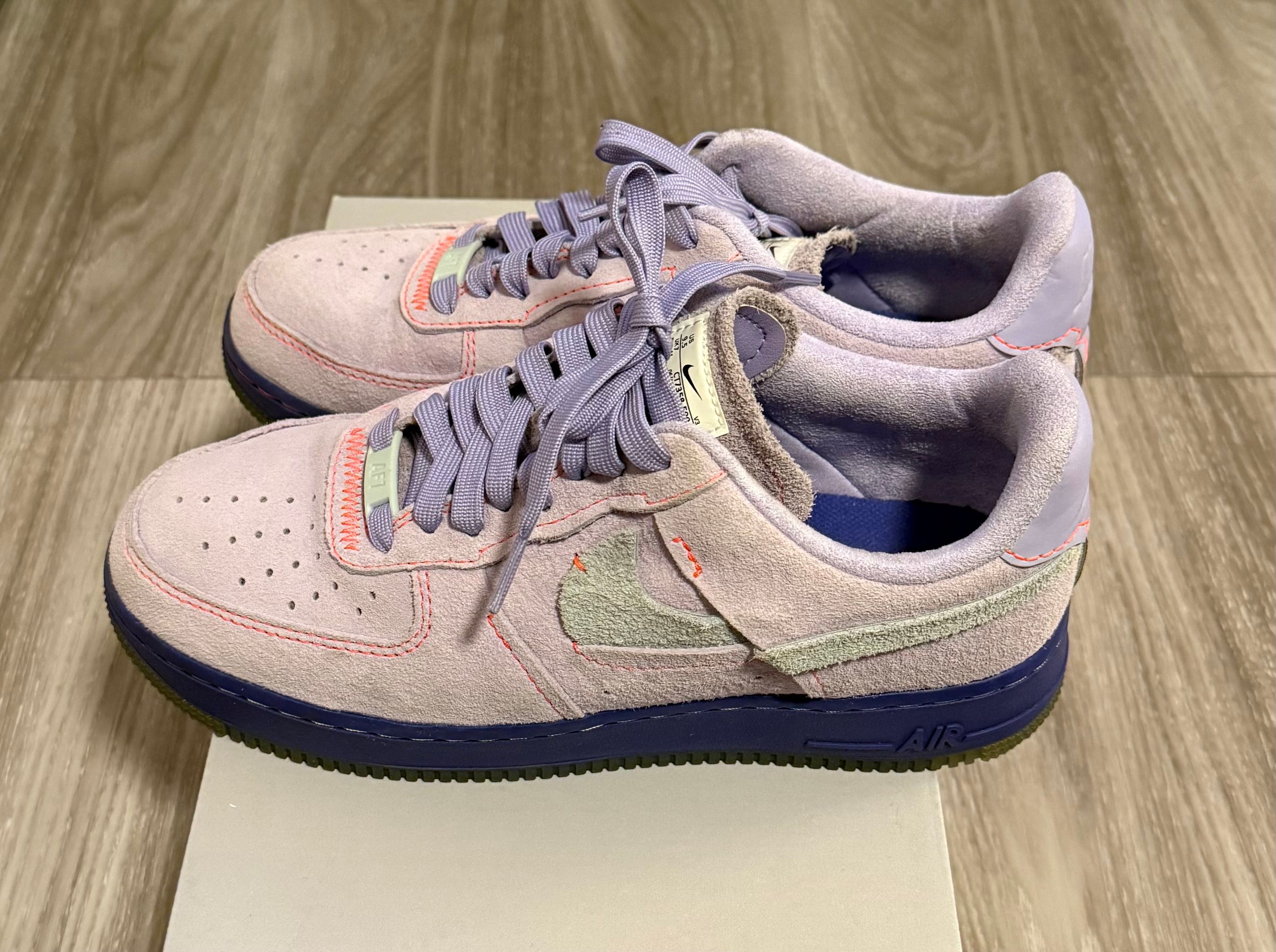 NIKE Women's AIR FORCE 1 LX PURPLE AGATE