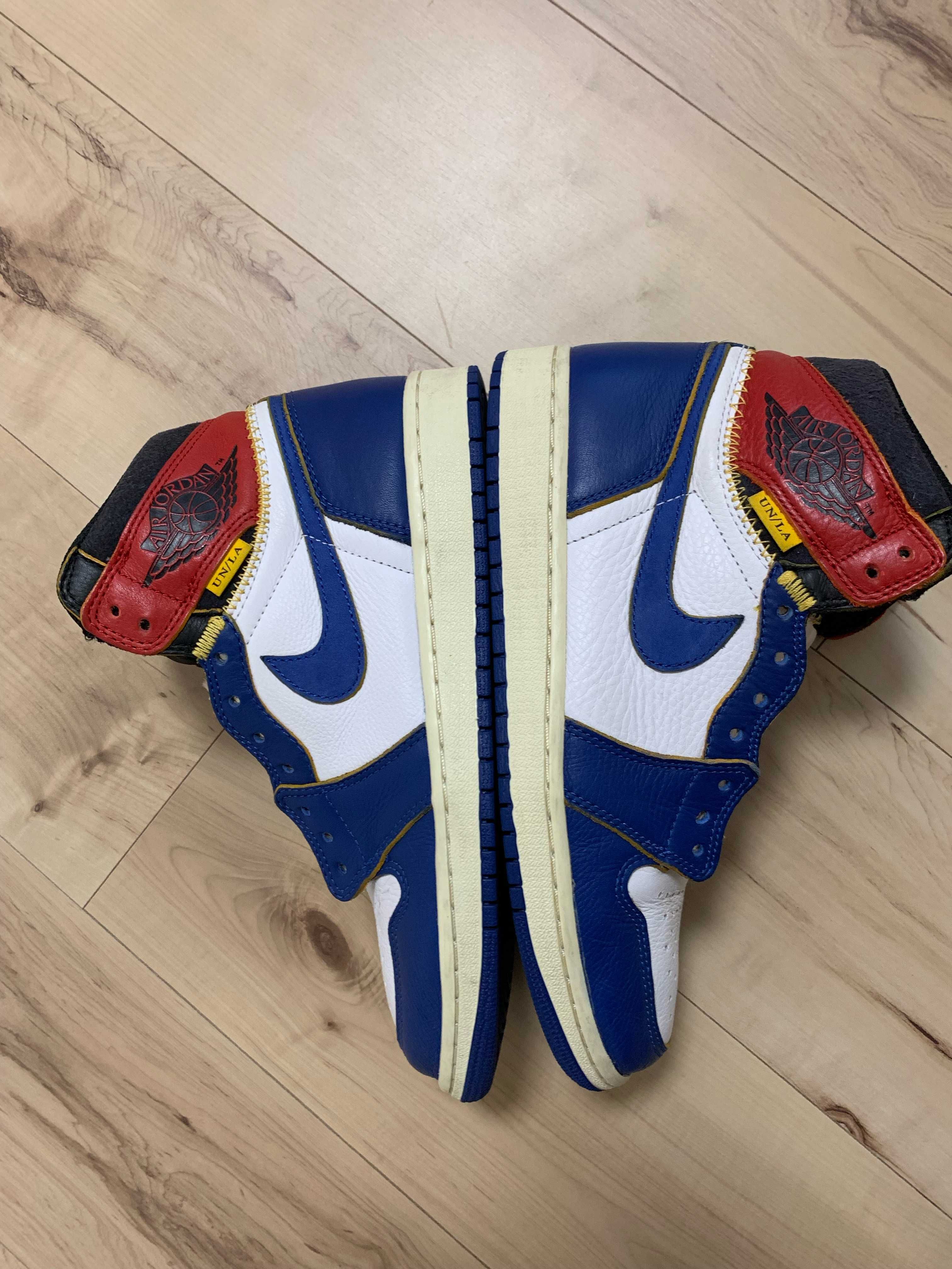 Union × Nike Air Jordan 1 Retro High OG NRG "Storm Blue/Varsity Red"