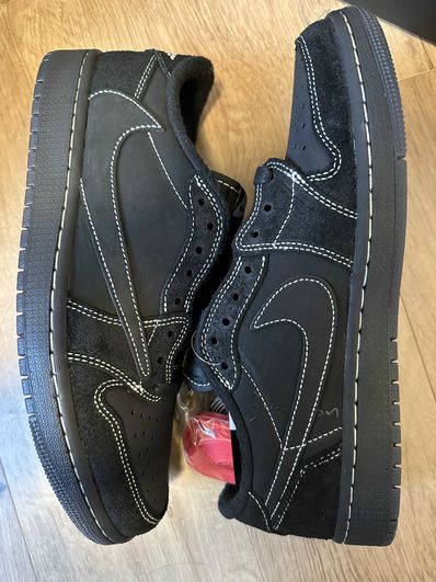 Travis Scott × Nike Air Jordan 1 Low OG SP "Black Phantom"