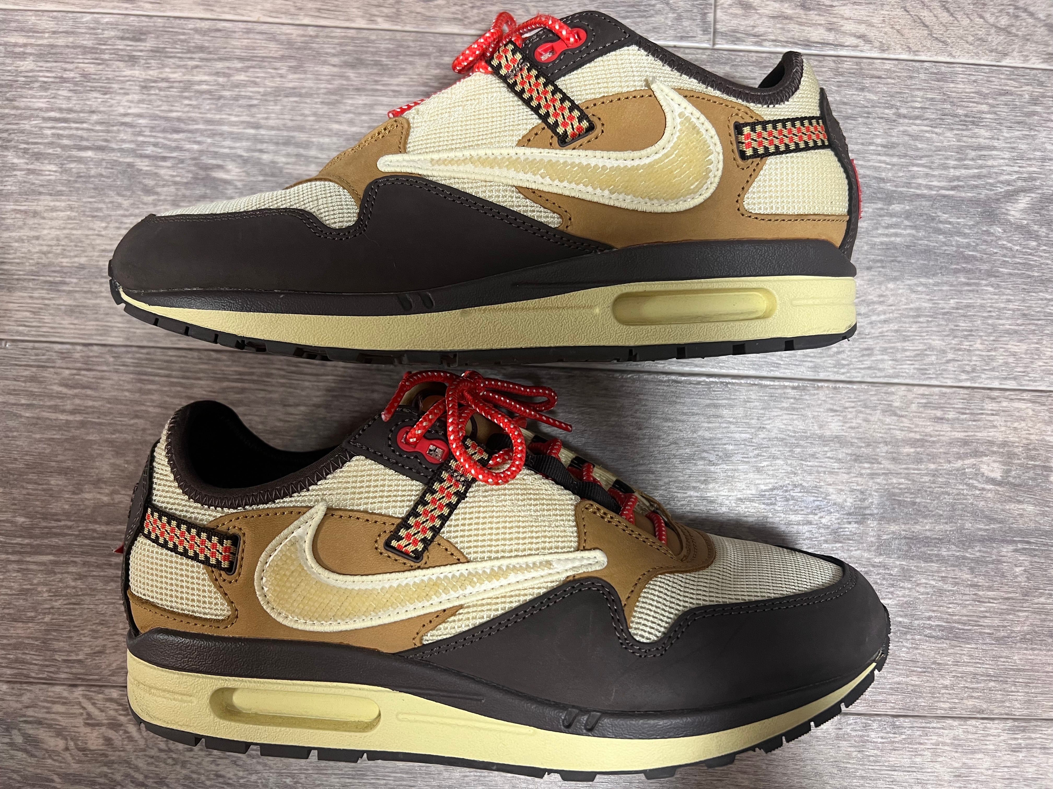 Travis Scott × Nike Air Max 1 "CACT.US Brown"