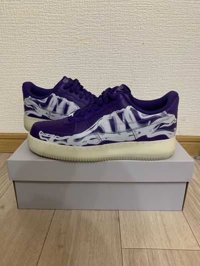 Nike Air Force 1 Low "Purple Skeleton"