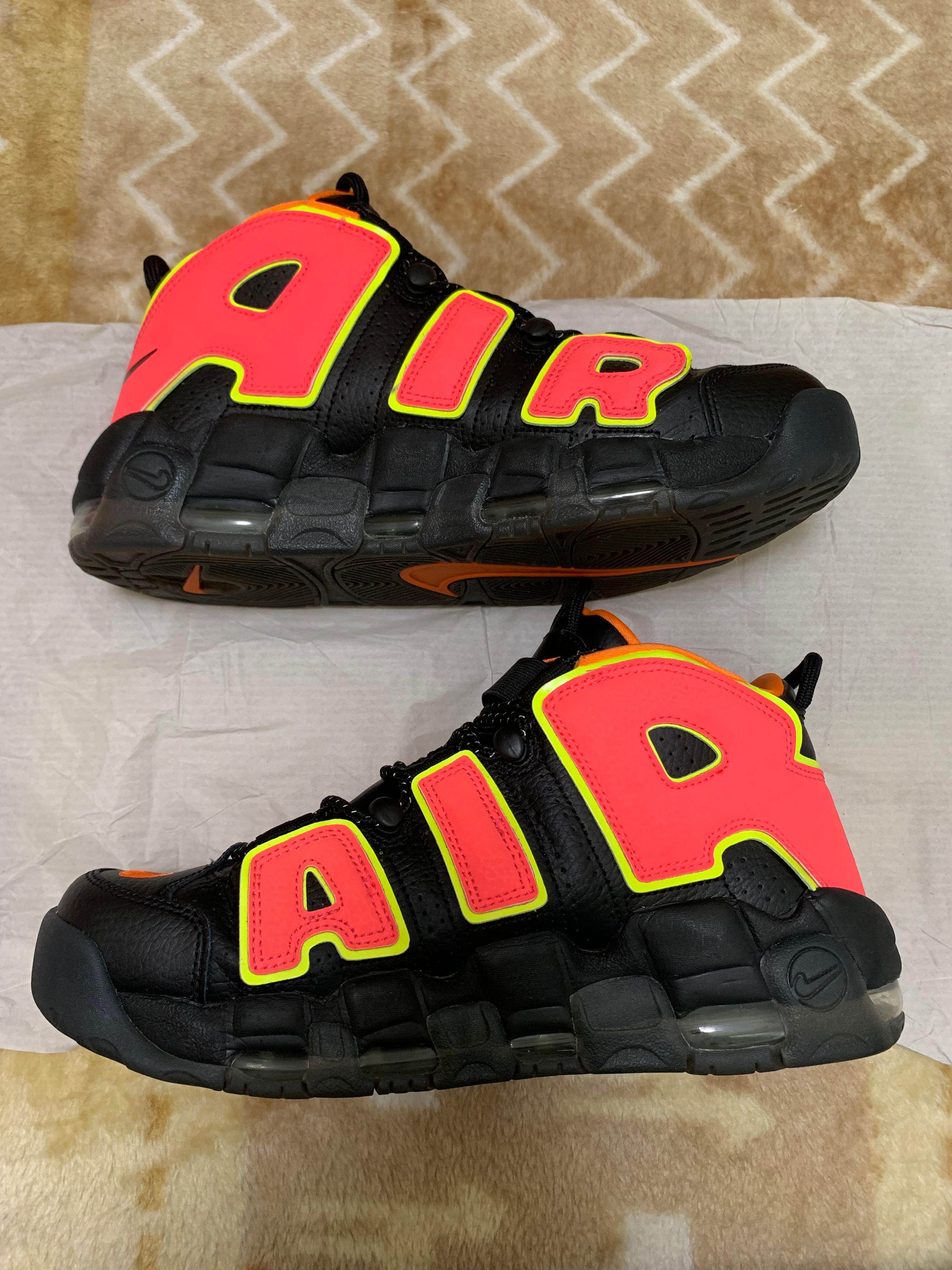 NIKE Women's AIR MORE UPTEMPO "HOT PUNCH"