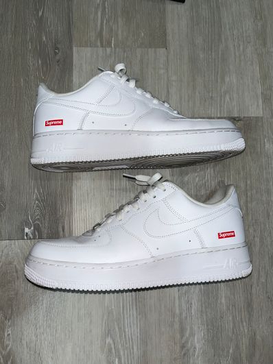 Supreme × Nike Air Force 1 Low "White"