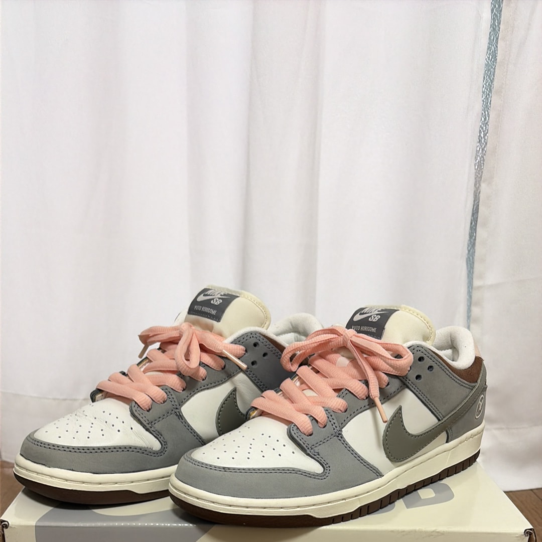 堀米 雄斗(Yuto Horigome) × Nike SB Dunk Low Pro QS "Wolf Grey"