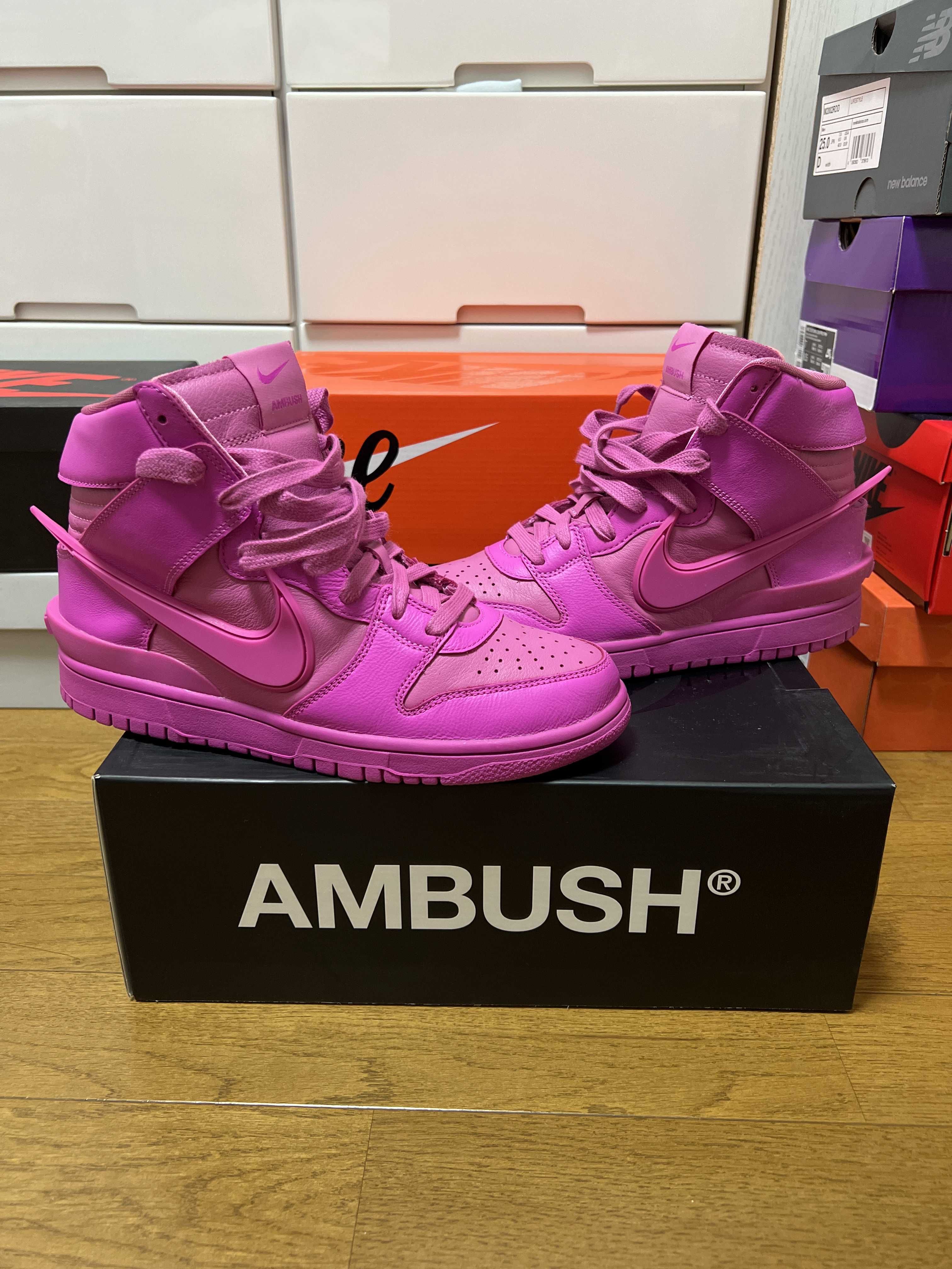 AMBUSH × Nike Dunk High "Pink"