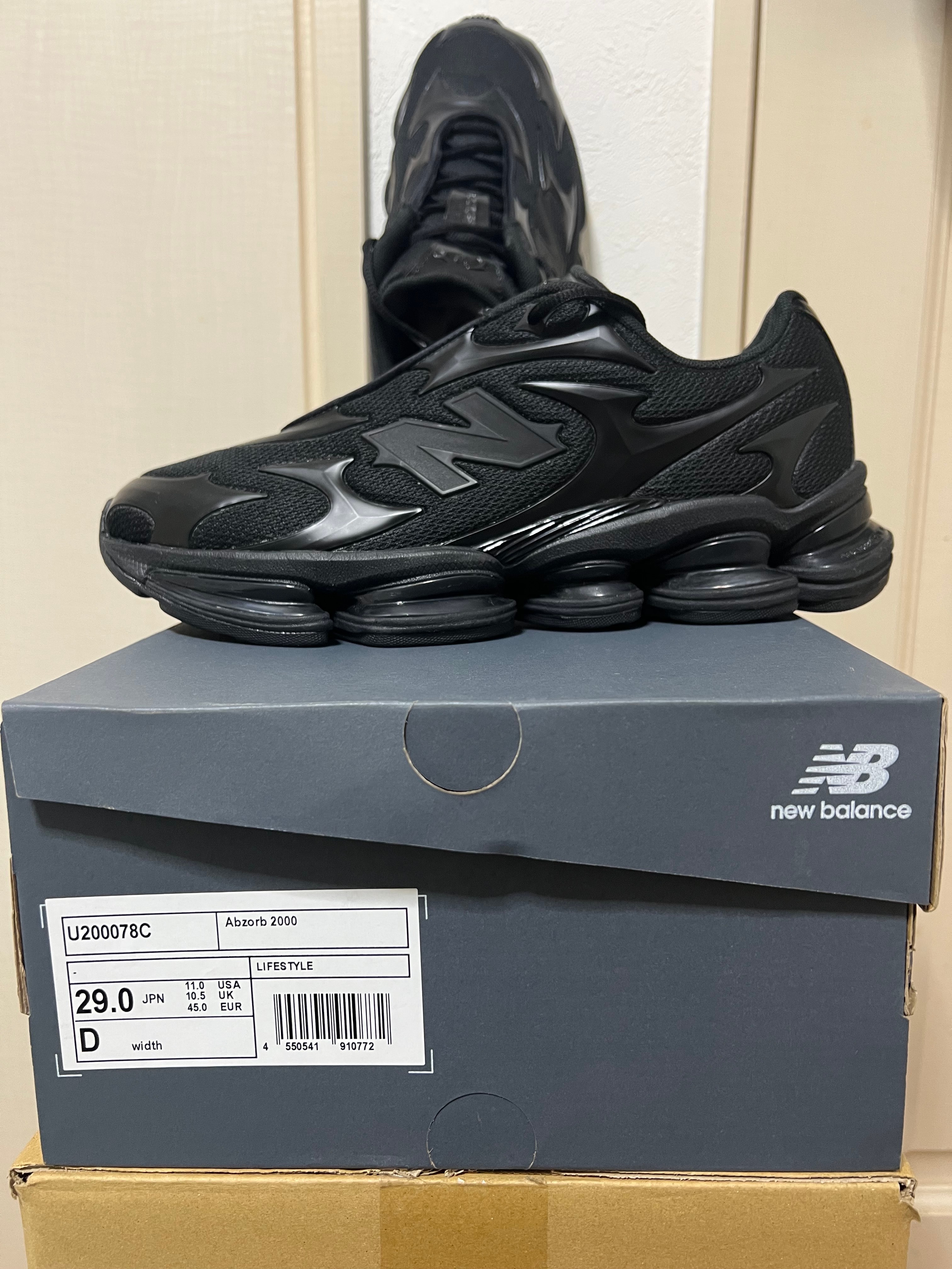New Balance 2000 "Black Metallic"