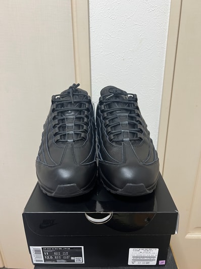 Nike Air Max 95 Leather Big Bubble QS "Triple Black"