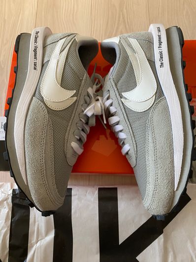 Fragment × sacai × Nike LD Waffle "Light Smoke Grey"
