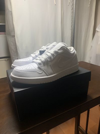 Nike Air Jordan 1 Low "Triple White" (2023)