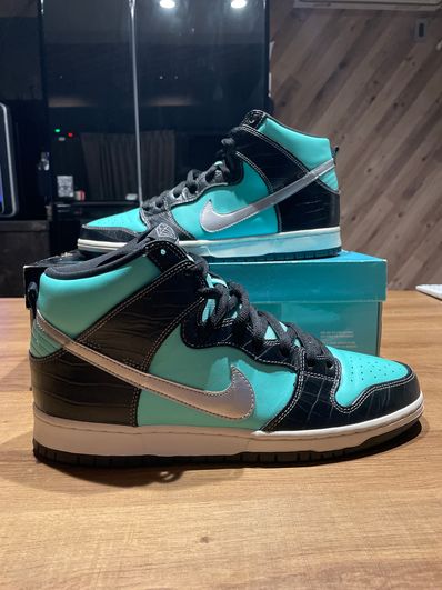 Diamond Supply × Nike SB Dunk High "Tiffany"