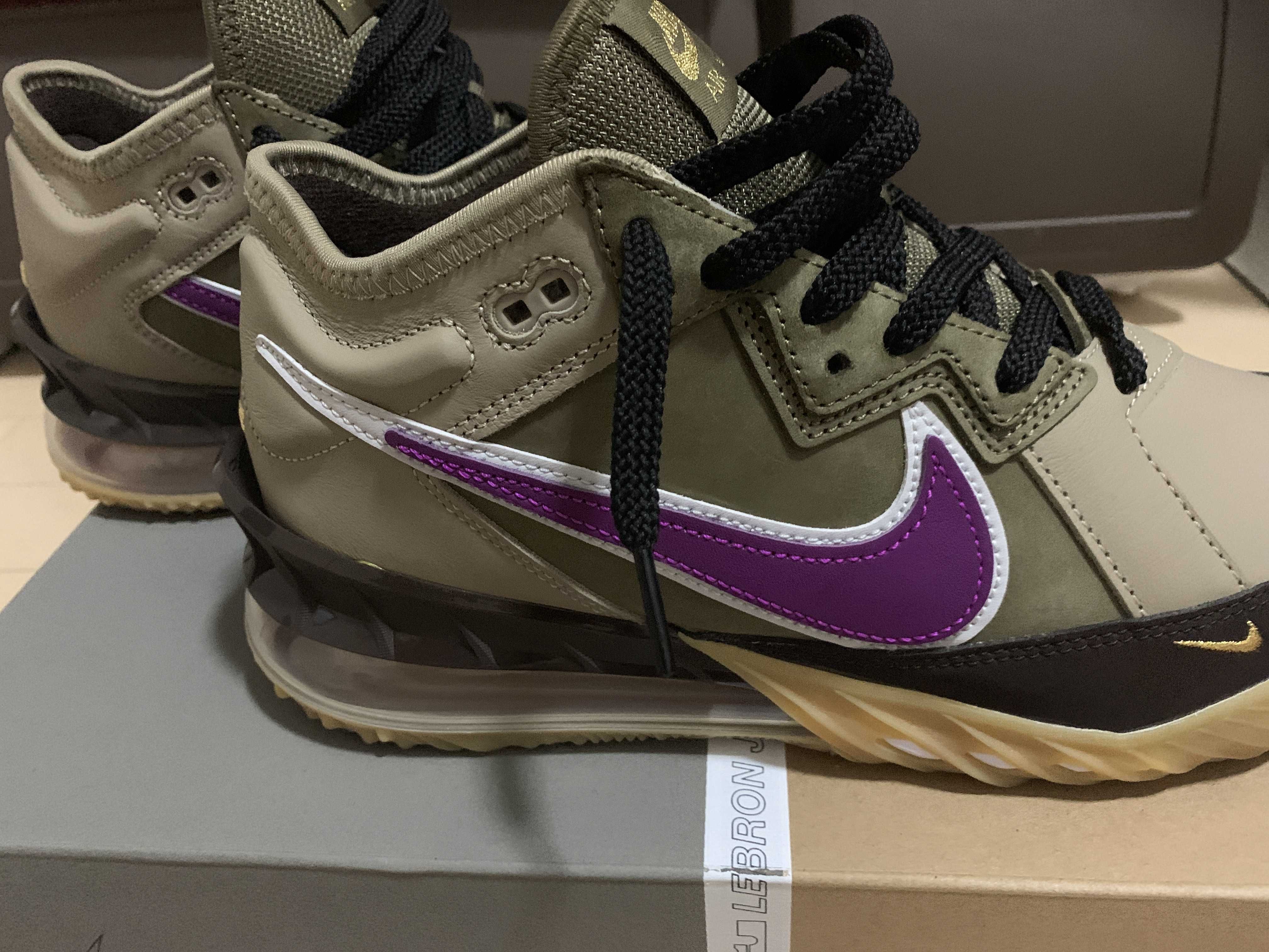 atmos × Nike LeBron 18 Low "Viotech"