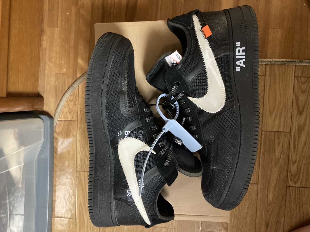 Off-White × Nike Air Force 1 Low "Black"