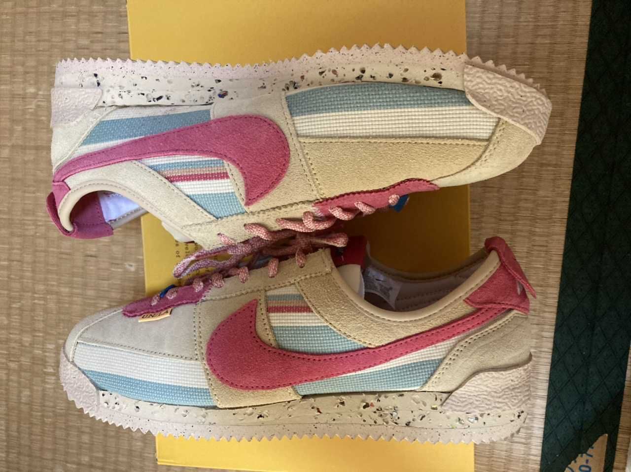 UNION × Nike Cortez "Red/Beige"