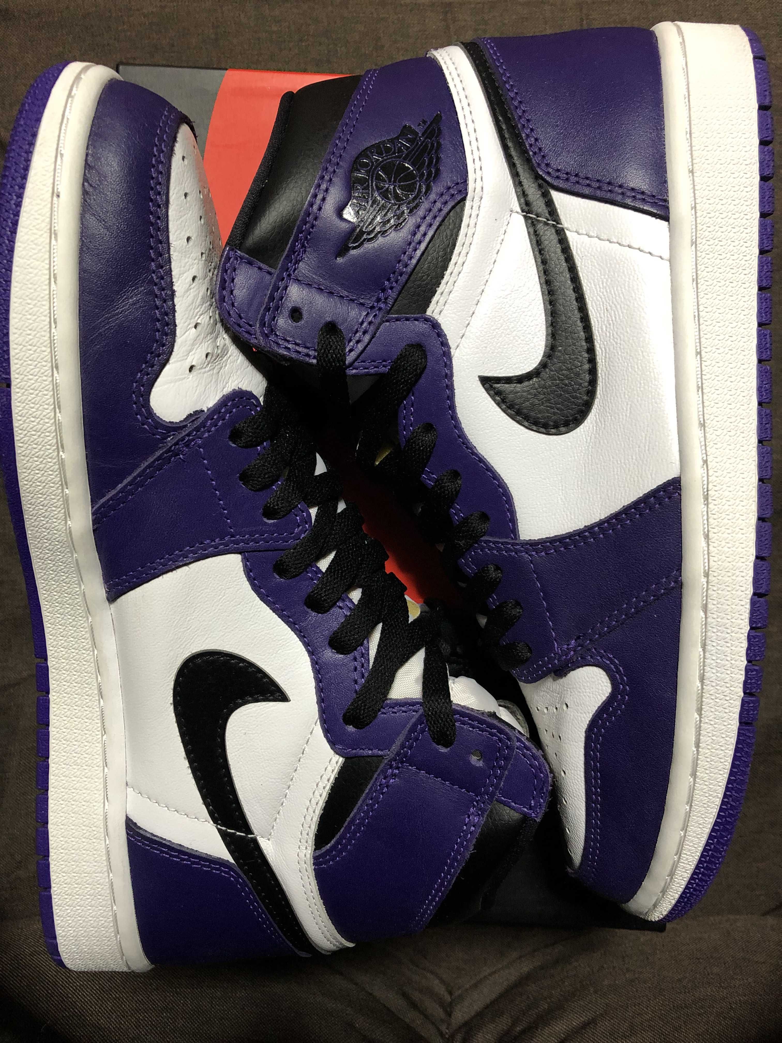 Nike Air Jordan 1 Retro High OG "Court Purple White/Black" (2020)   