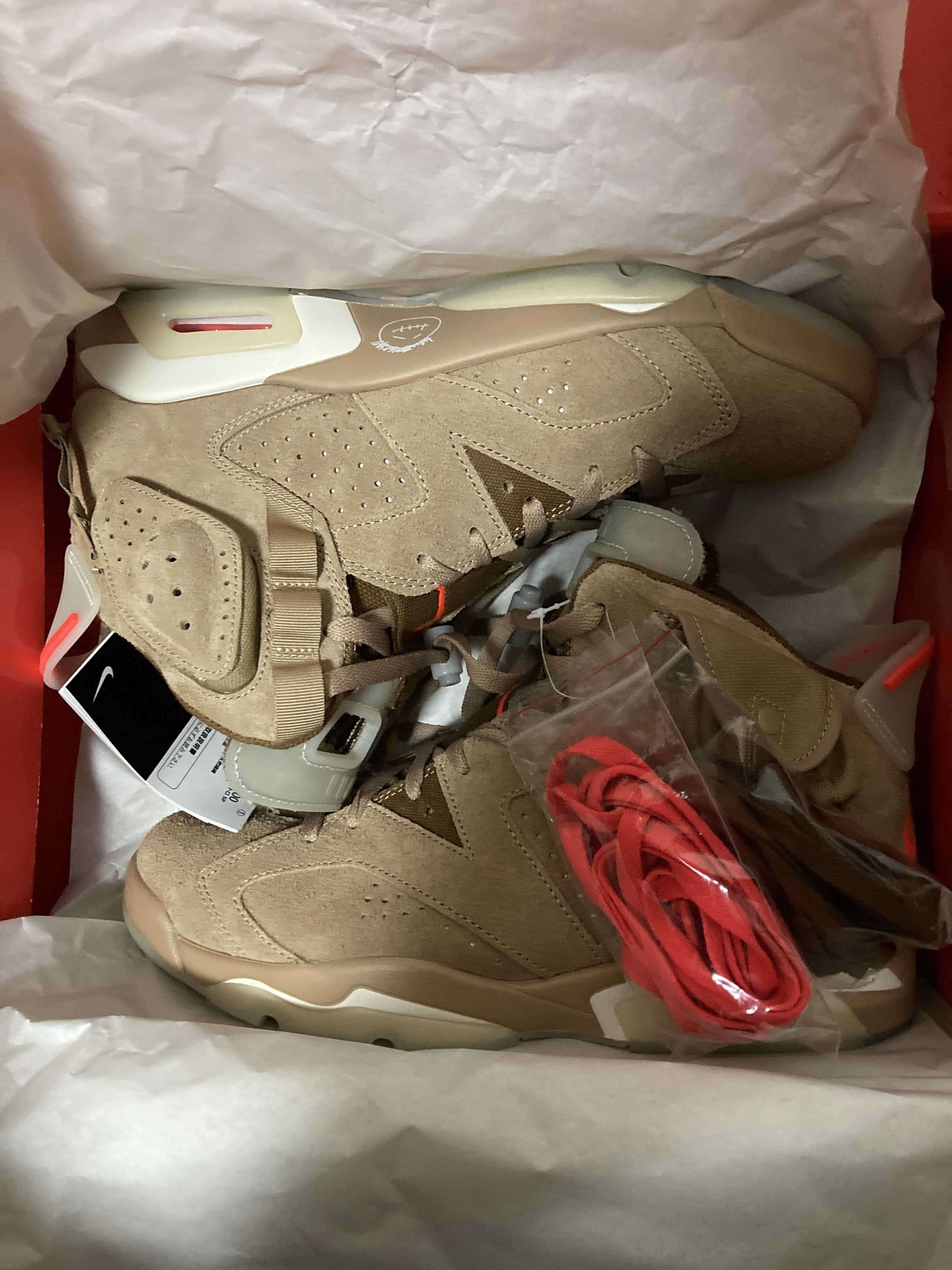 Travis Scott × Nike Air Jordan 6 "British Khaki"