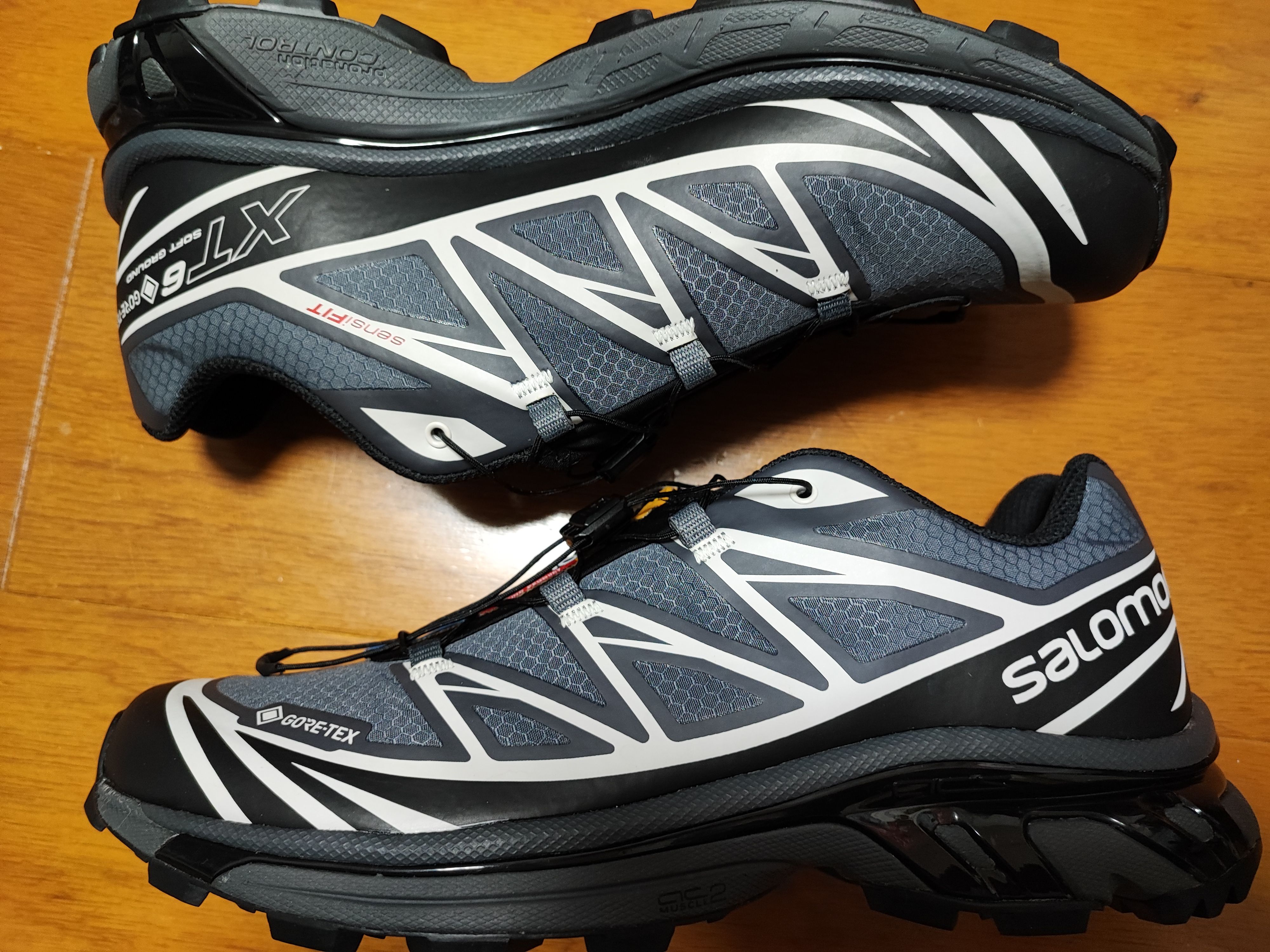 Salomon XT-6 GORE-TEX "Black/Ebony/Lunar Rock"