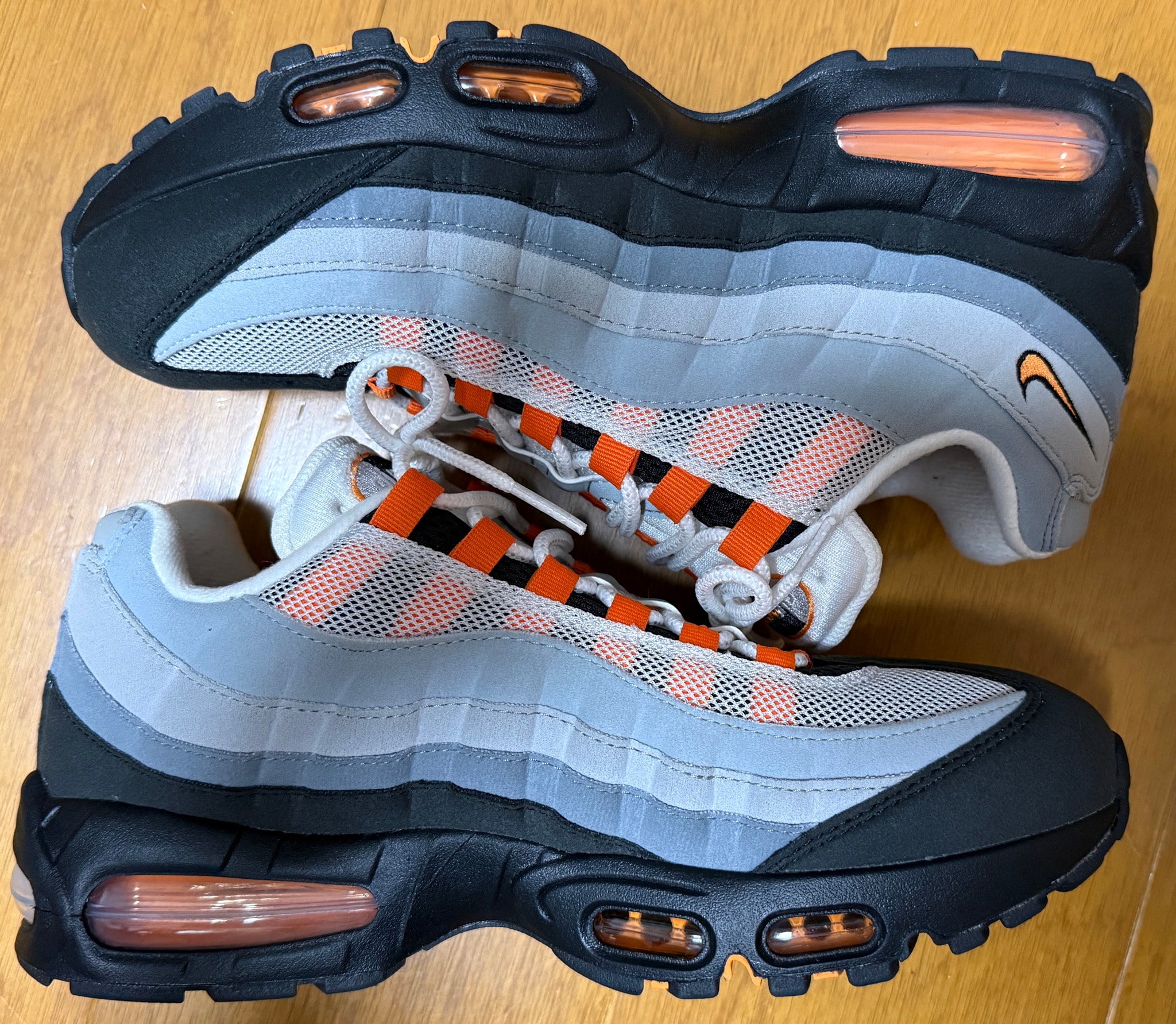 Nike Air Max 95 OG Big Bubble "Bright Mandarin" (2025)