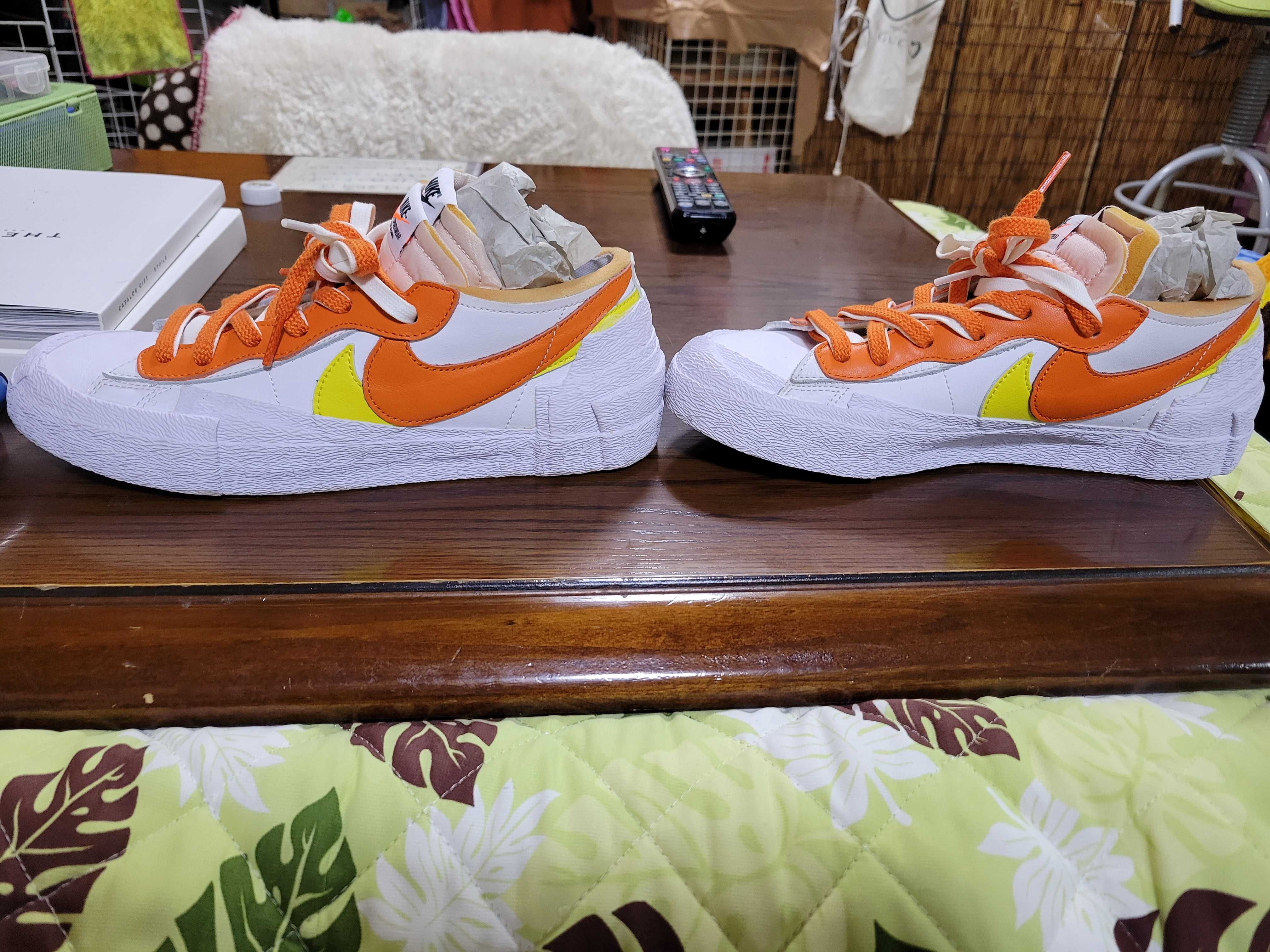 SACAI × NIKE BLAZER LOW "MAGMA ORANGE"