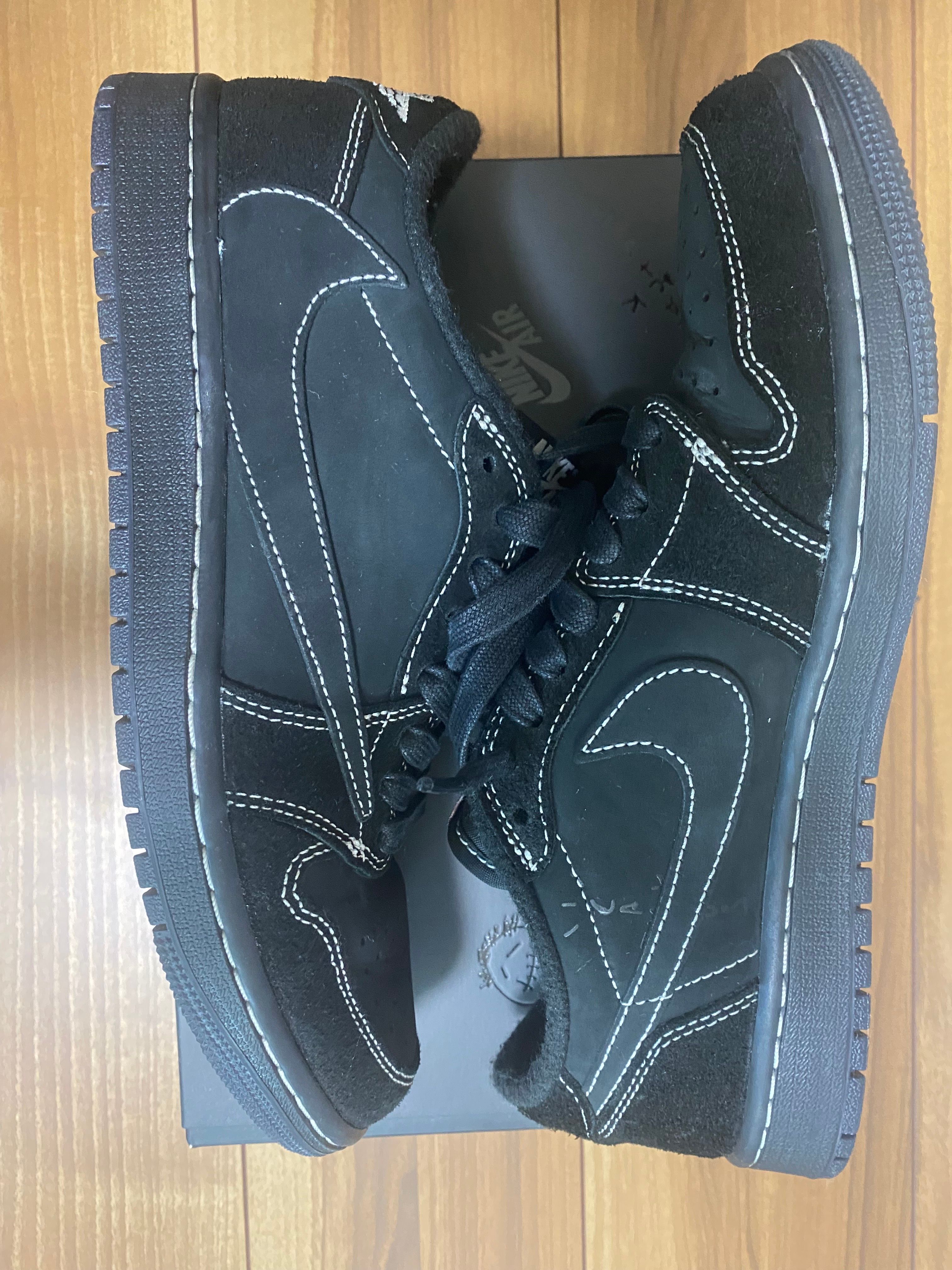 Travis Scott × Nike Air Jordan 1 Low OG SP "Black Phantom"