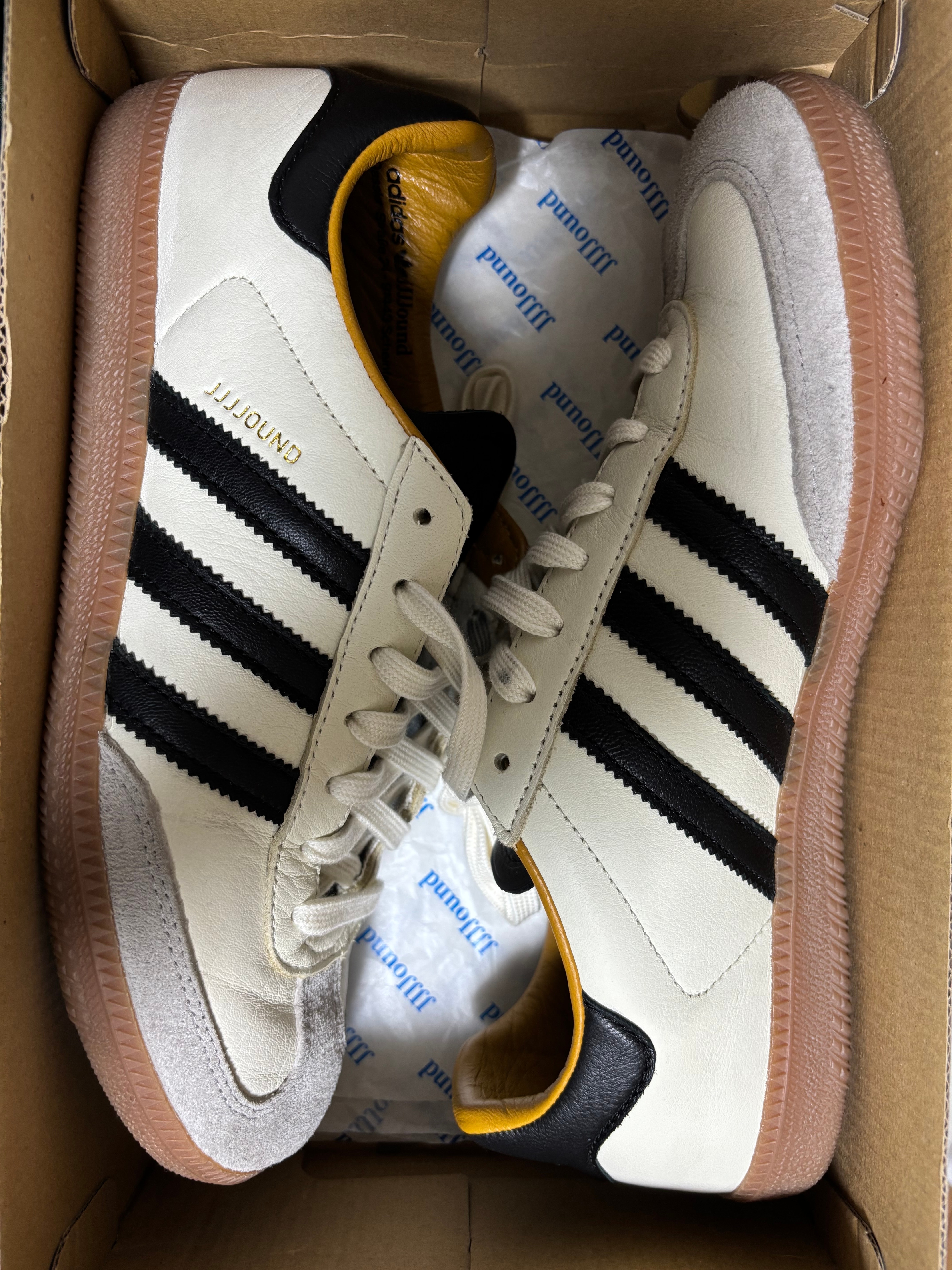 ジョウンド × アディダス サンバ OG "オフホワイト/コアブラック/ガム"