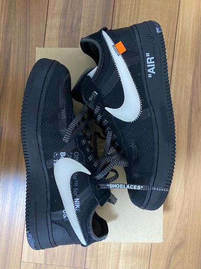 Off-White × Nike Air Force 1 Low "Black"