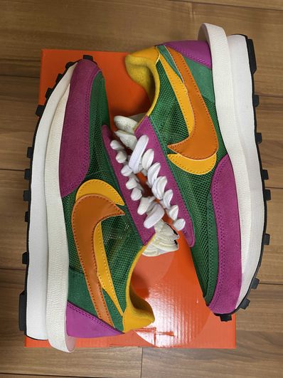 sacai × NIKE LDV WAFFLE "PINE GREEN"