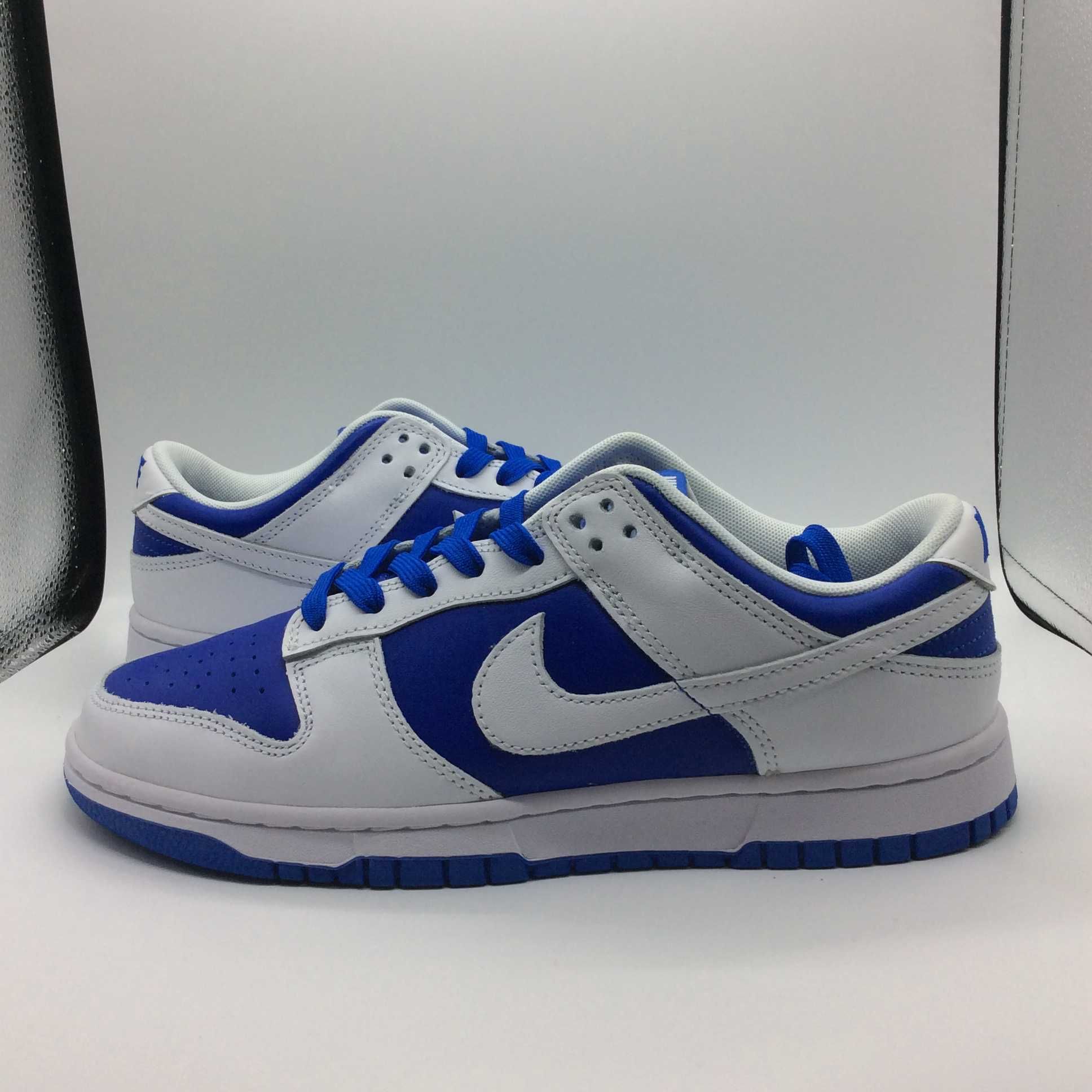 Nike Dunk Low Retro "Racer Blue and White"