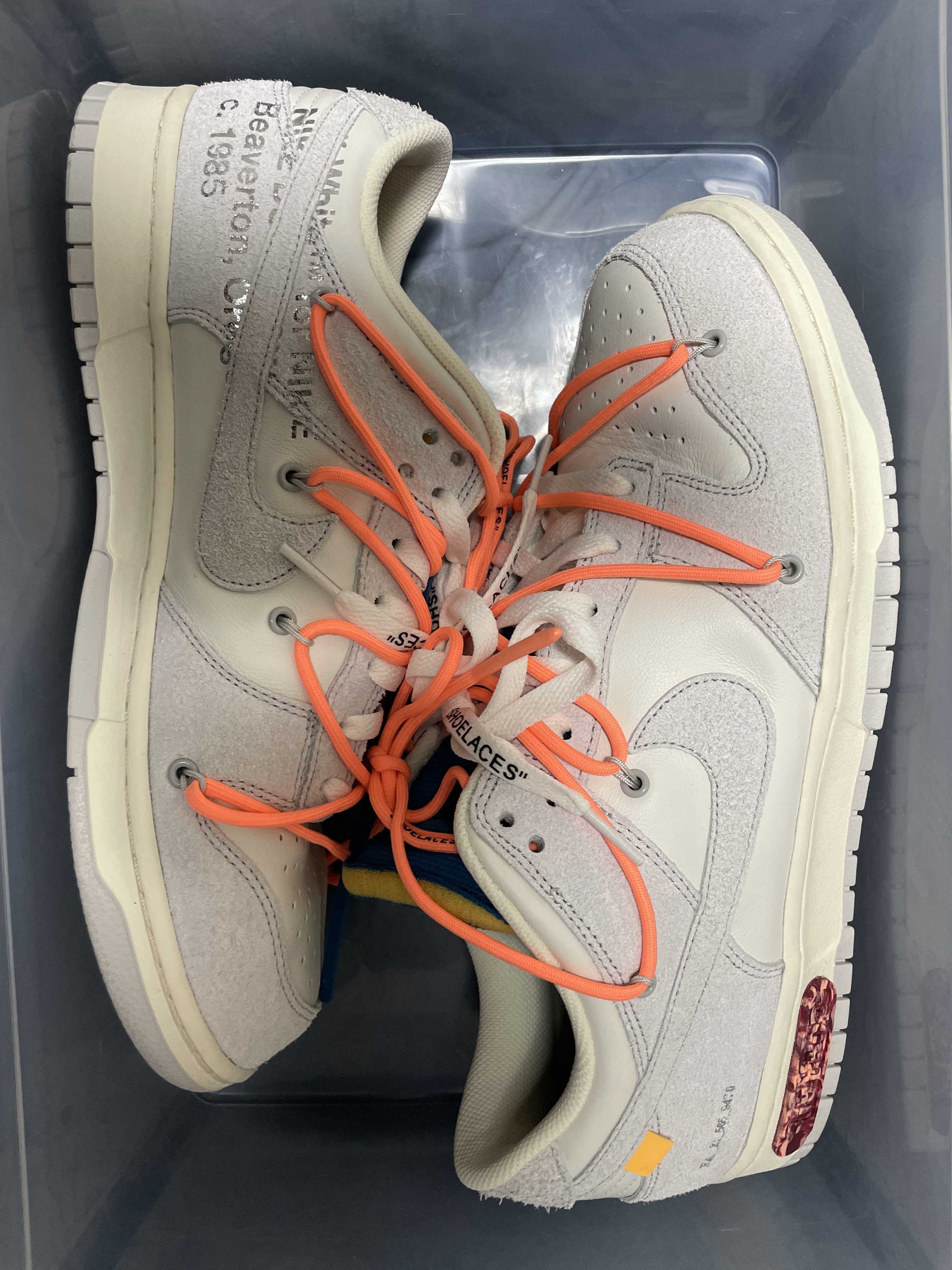 Off-White × Nike Dunk Low 1 of 50 "Lot.19" 