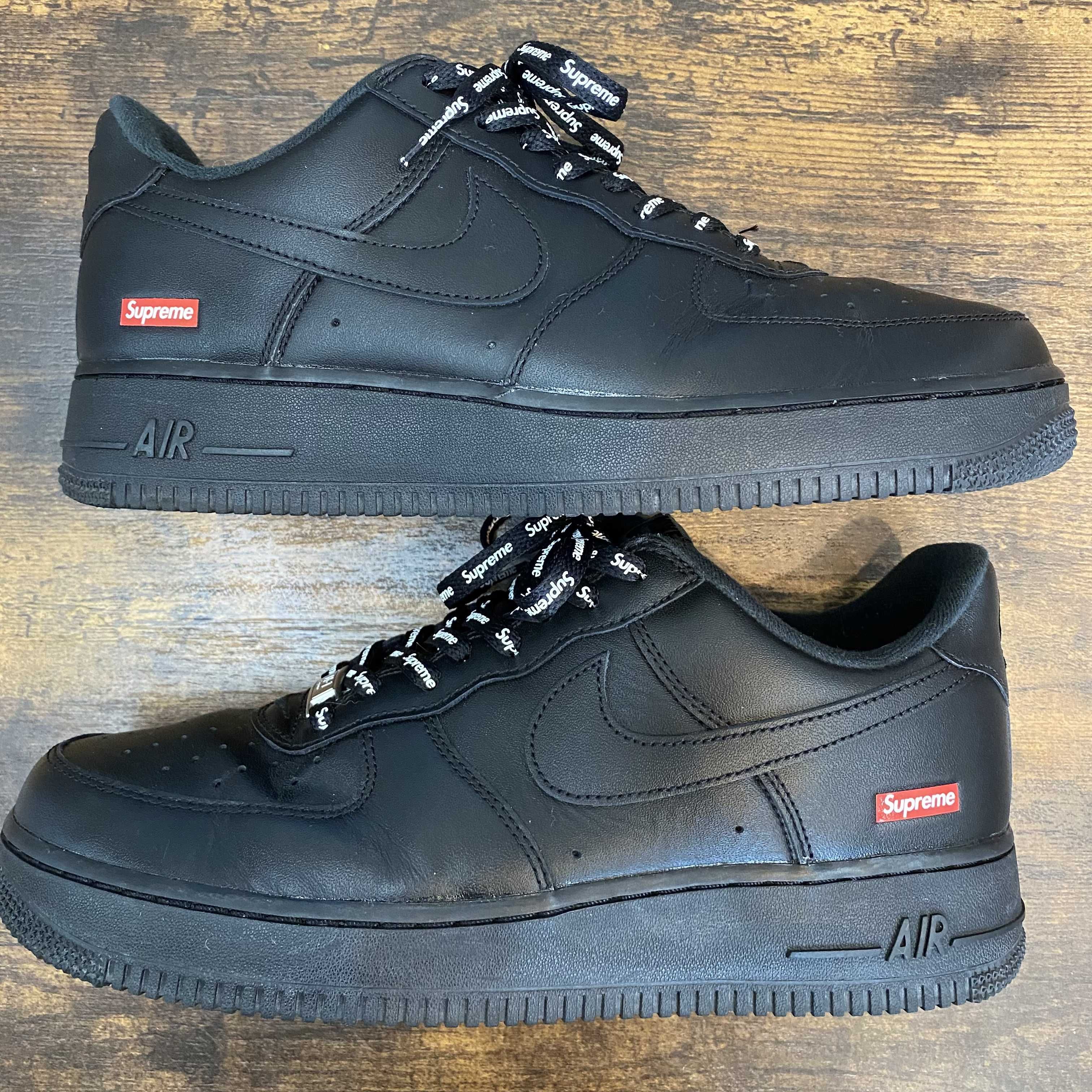 Supreme × Nike Air Force 1 Low "Black"