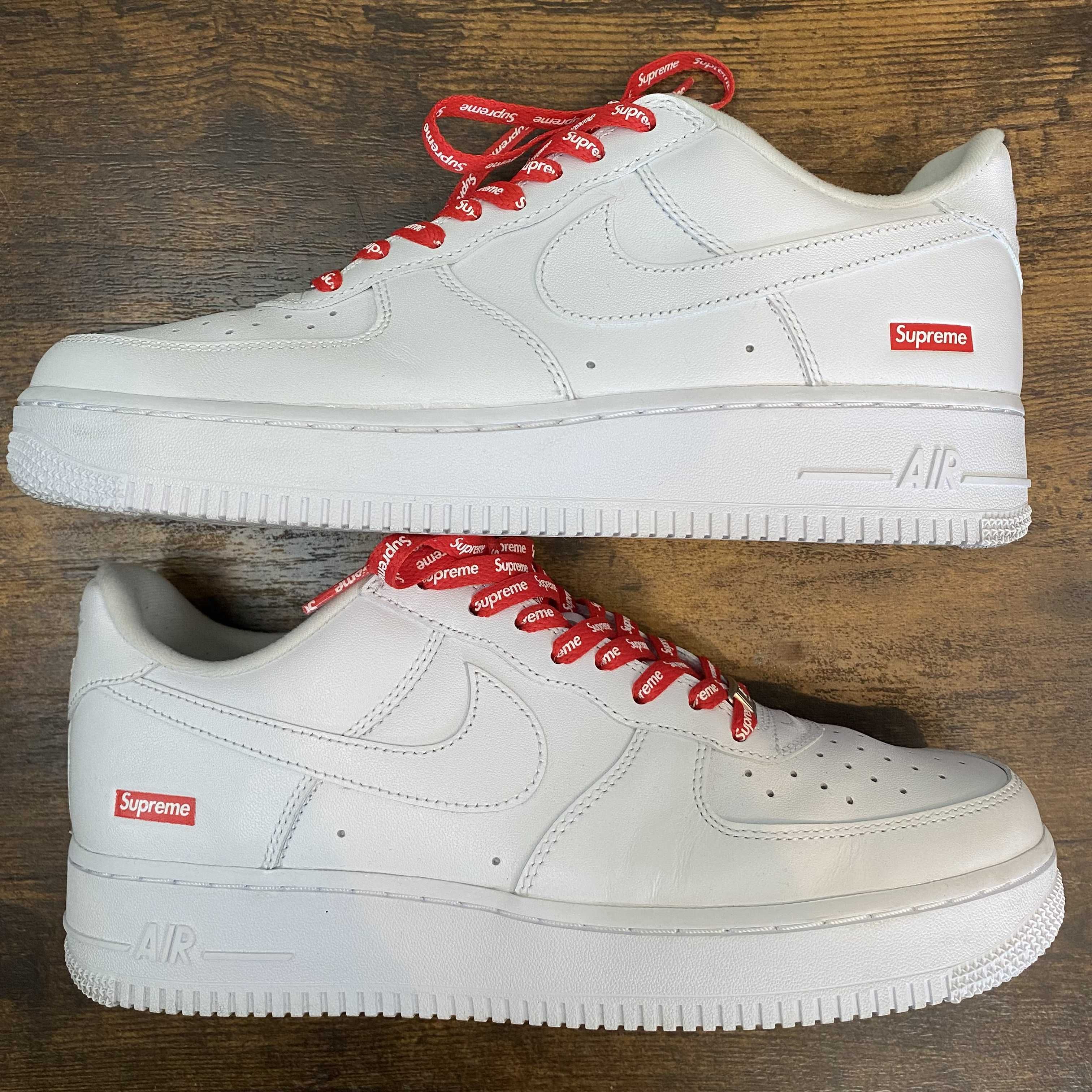 Supreme × Nike Air Force 1 Low "White"