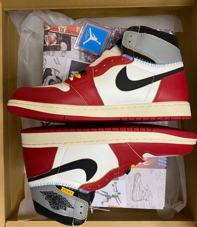 UNION × Nike Air Jordan 1 Retro High OG "Chicago/Shadow"