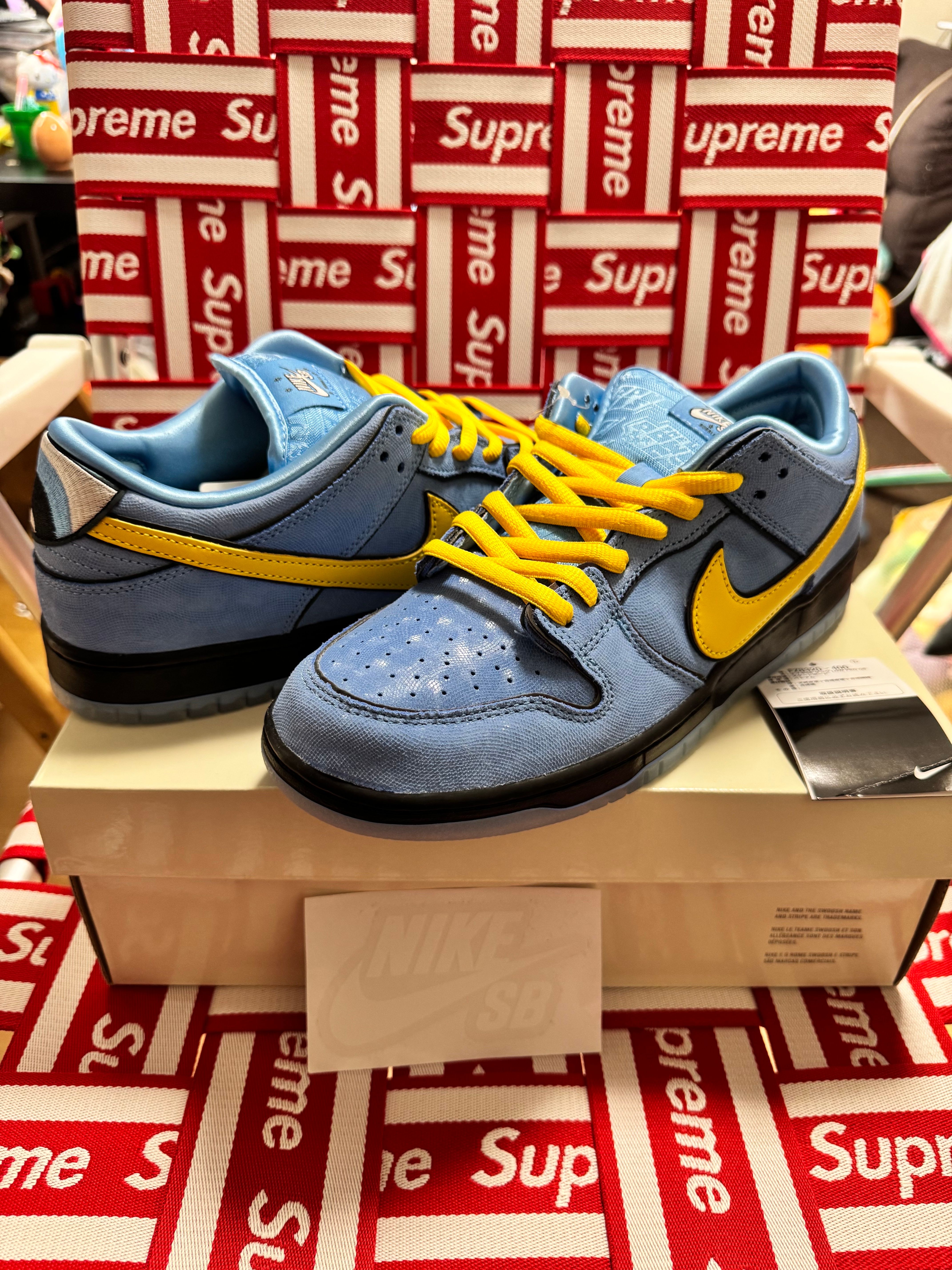 The Powerpuff Girls × Nike SB Dunk Low Pro QS "Bubbles"