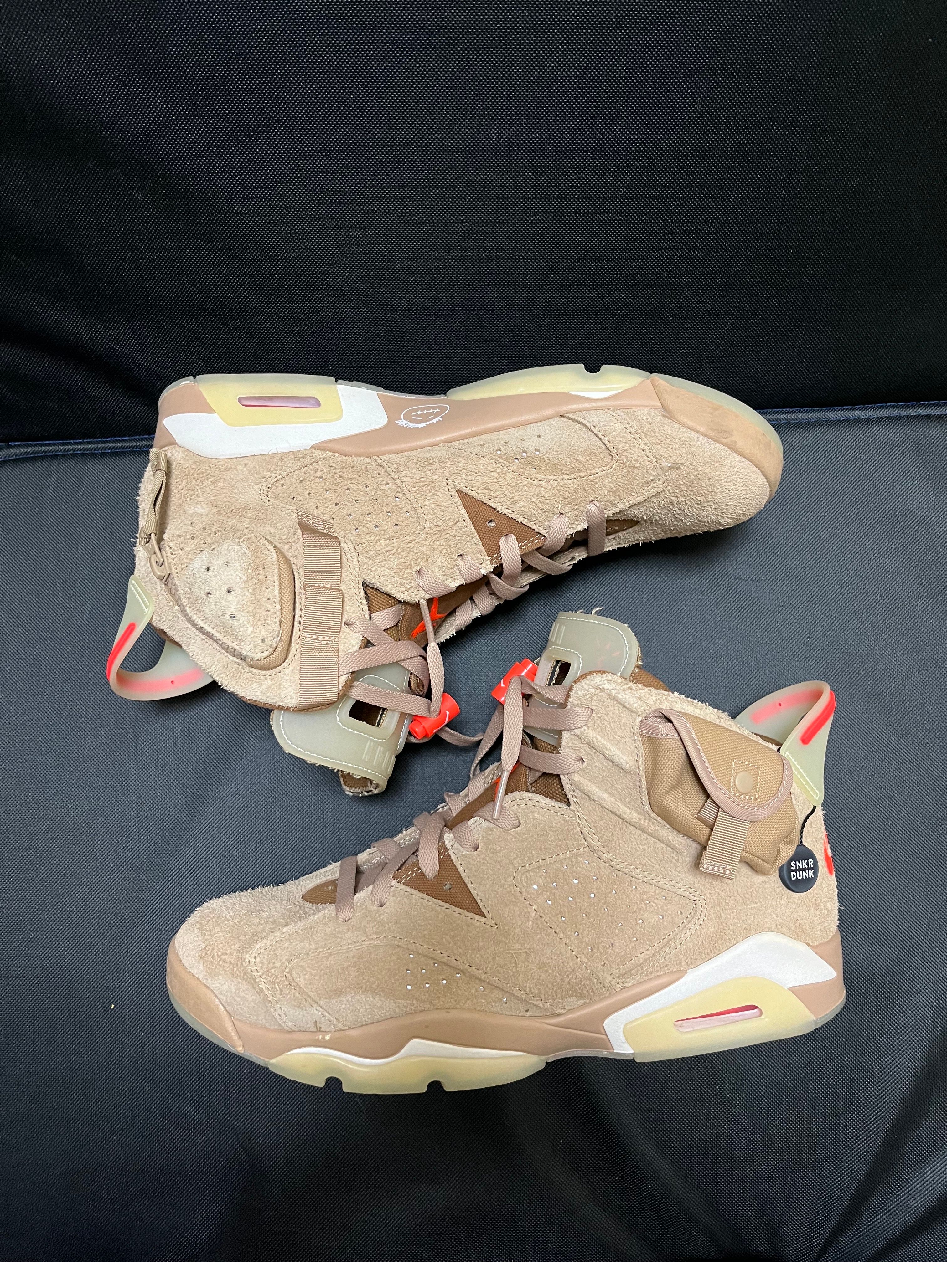 Travis Scott × Nike Air Jordan 6 "British Khaki"