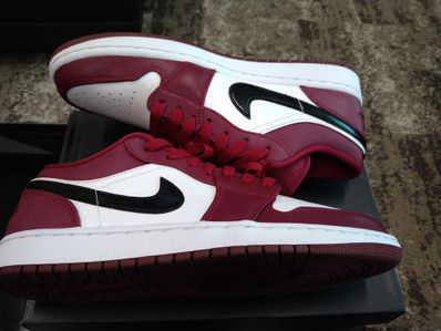 NIKE AIR JORDAN 1 LOW "NOBLE RED"