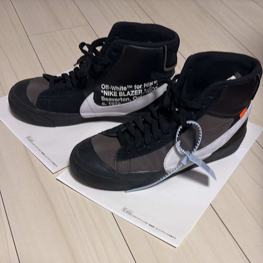 Off-White × Nike Blazer Studio Mid "Grim Reaper"