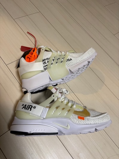 Off-White × Nike Air Presto "White/Black/Cone"