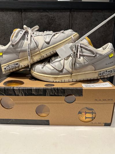 Off-White × Nike Dunk Low 1 of 50 "Lot.49"