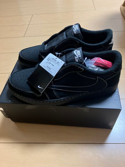 Travis Scott × Nike Air Jordan 1 Low OG SP "Black Phantom"