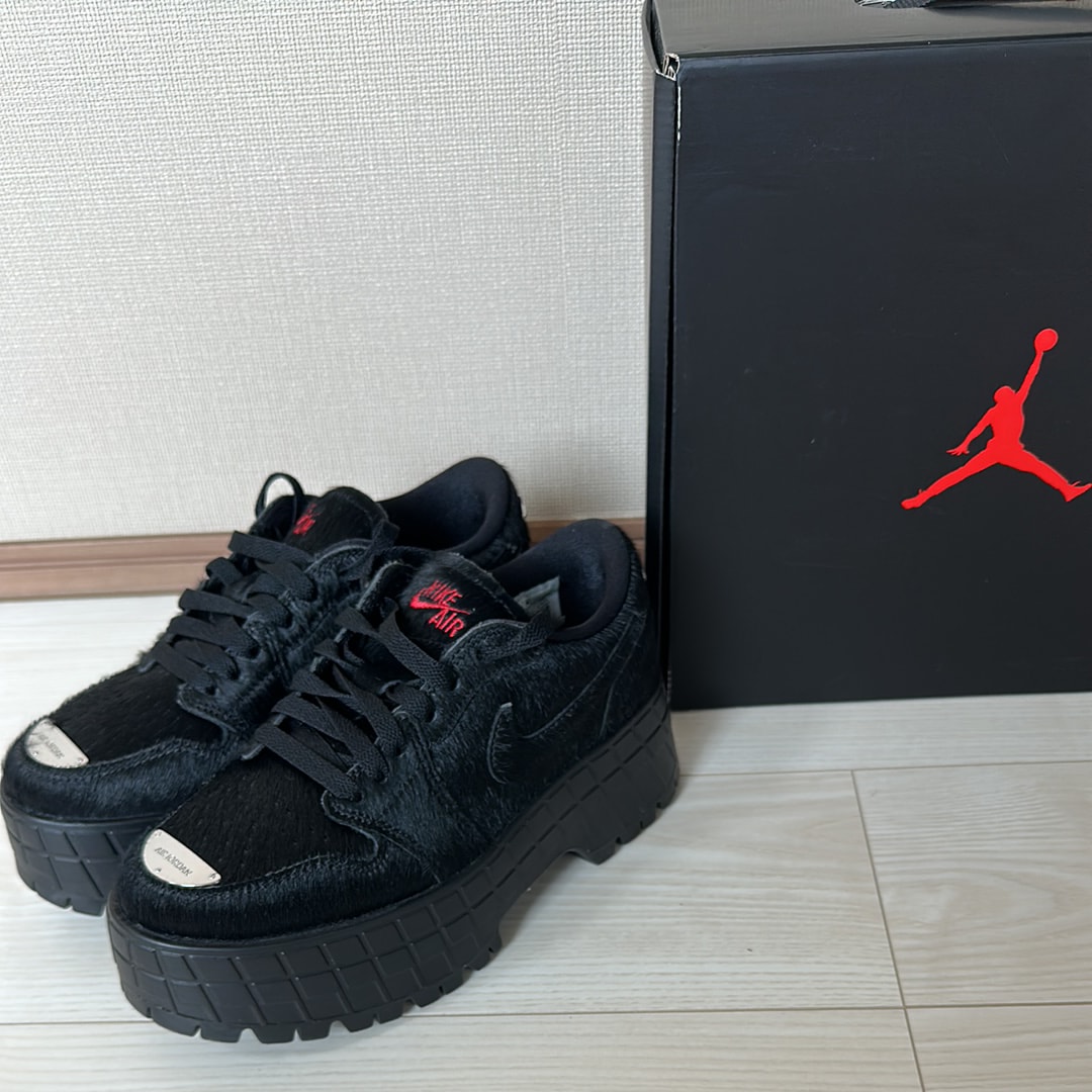 Nike Women's Air Jordan 1 Brooklyn Low "Black"