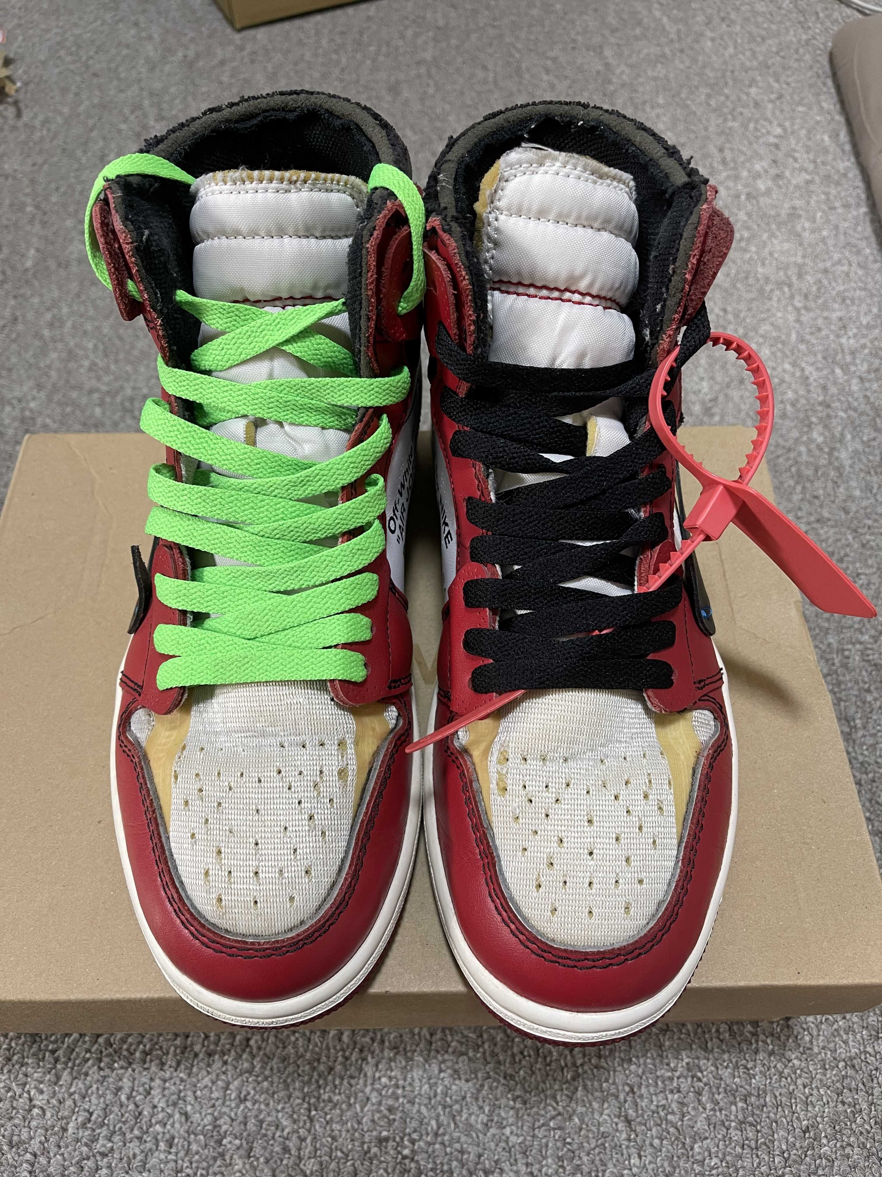 Off-White × Nike Air Jordan 1 Retro High The Ten "Chicago"