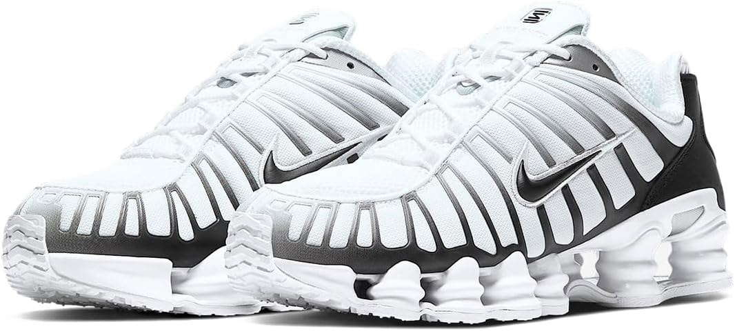 Nike Shox TL "White/Metallic Platinum/Black"