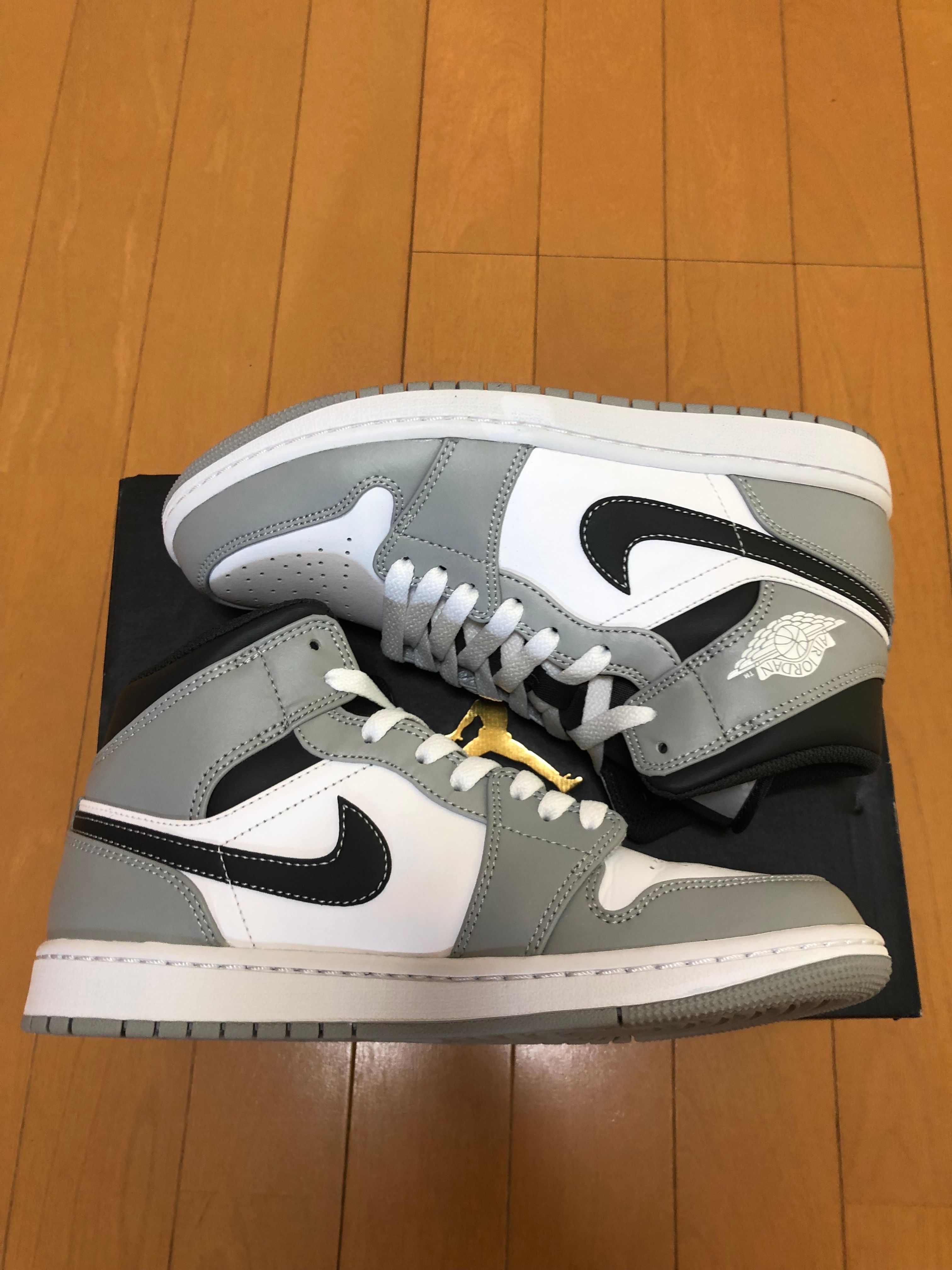 Nike Air Jordan 1 Mid "Grey White/Anthracite"