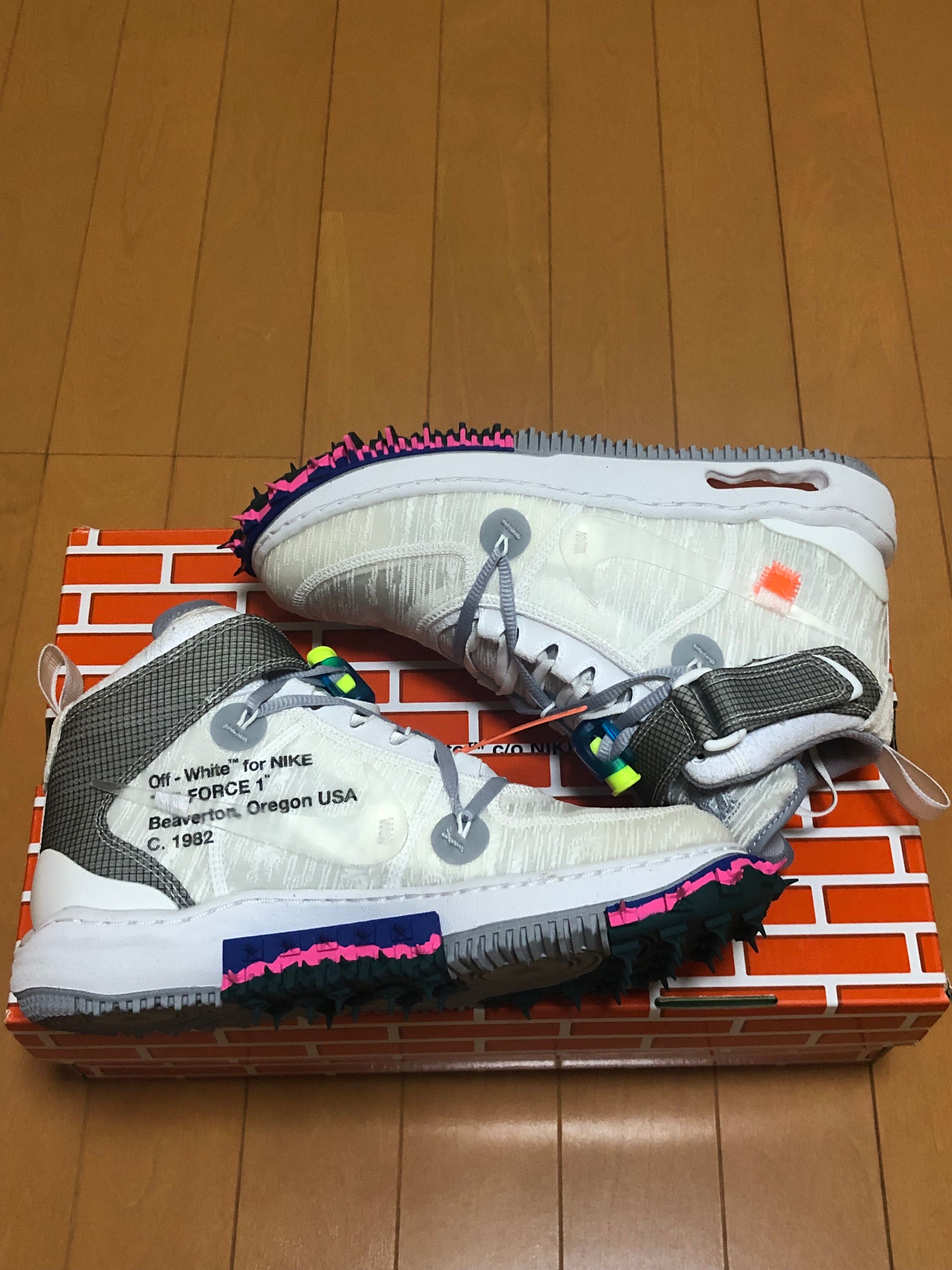 Off-White × Nike Air Force 1 Mid "White"