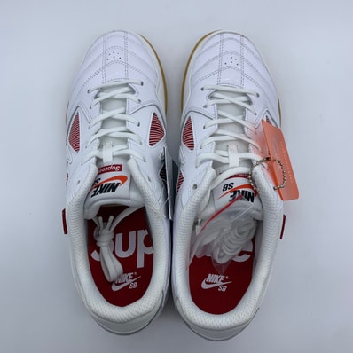 Supreme × Nike SB Luner Gato "White"