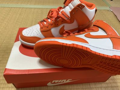 NIKE Women's DUNK HIGH "ORANGE BLAZE"